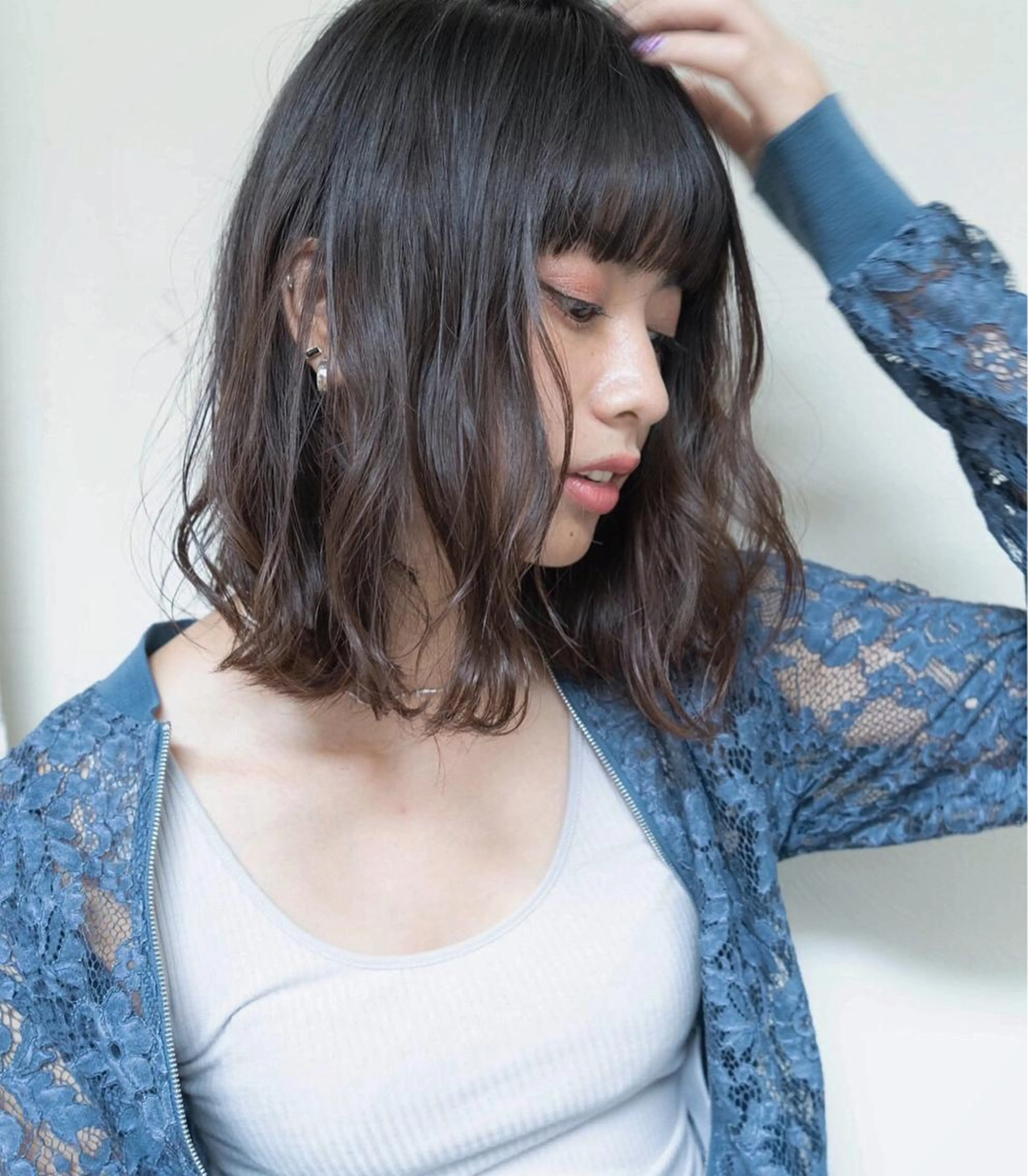 【💘私にしか出来ない似合わせ技術💓】骨格似合わせ✨小顔カット✨＋艶髪シルクトリートメント＋コテ巻き仕上げ♡の写真