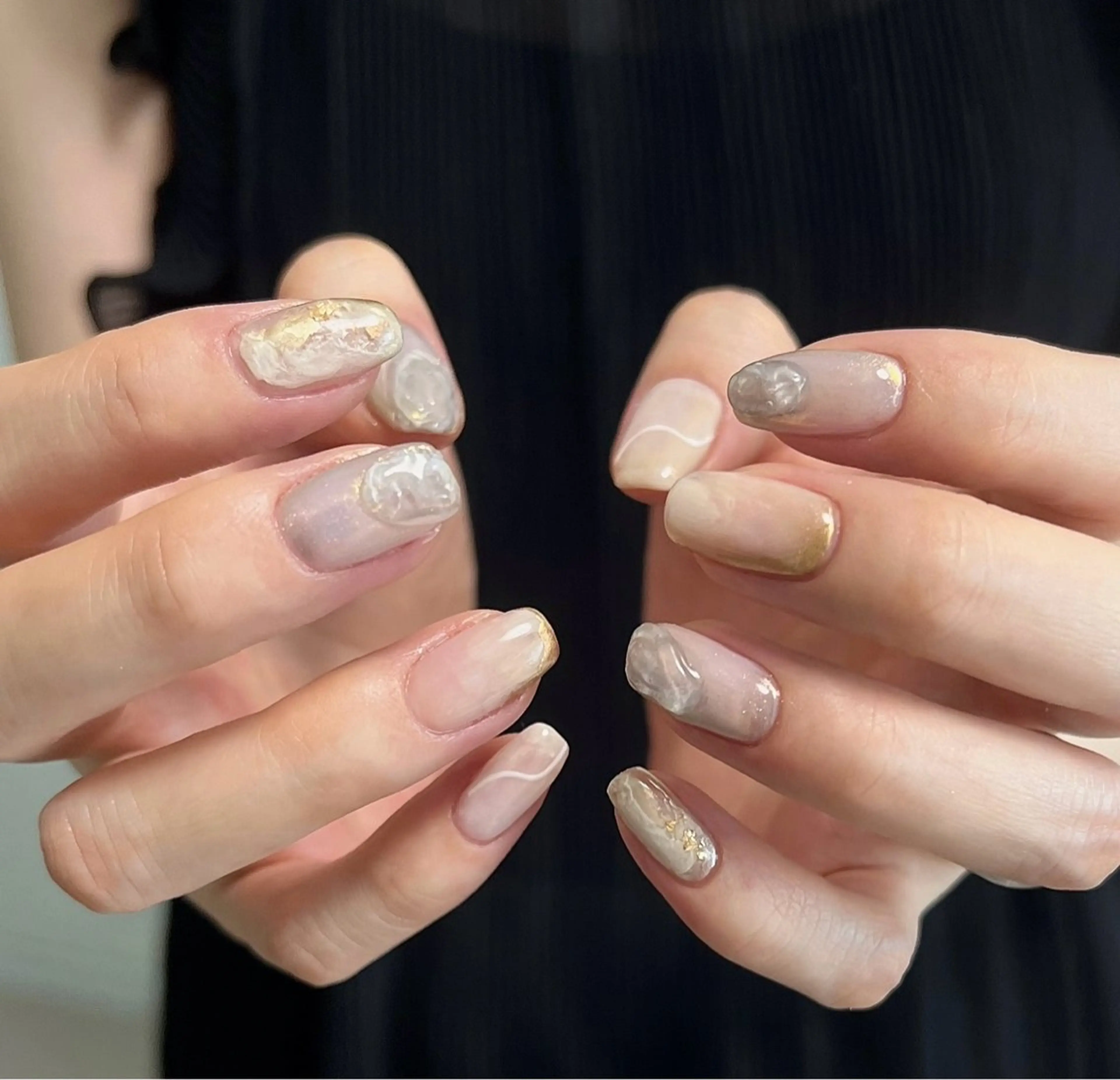 ネイル ハンドネイル ハンドケア nail salon una.のネイルデザイン