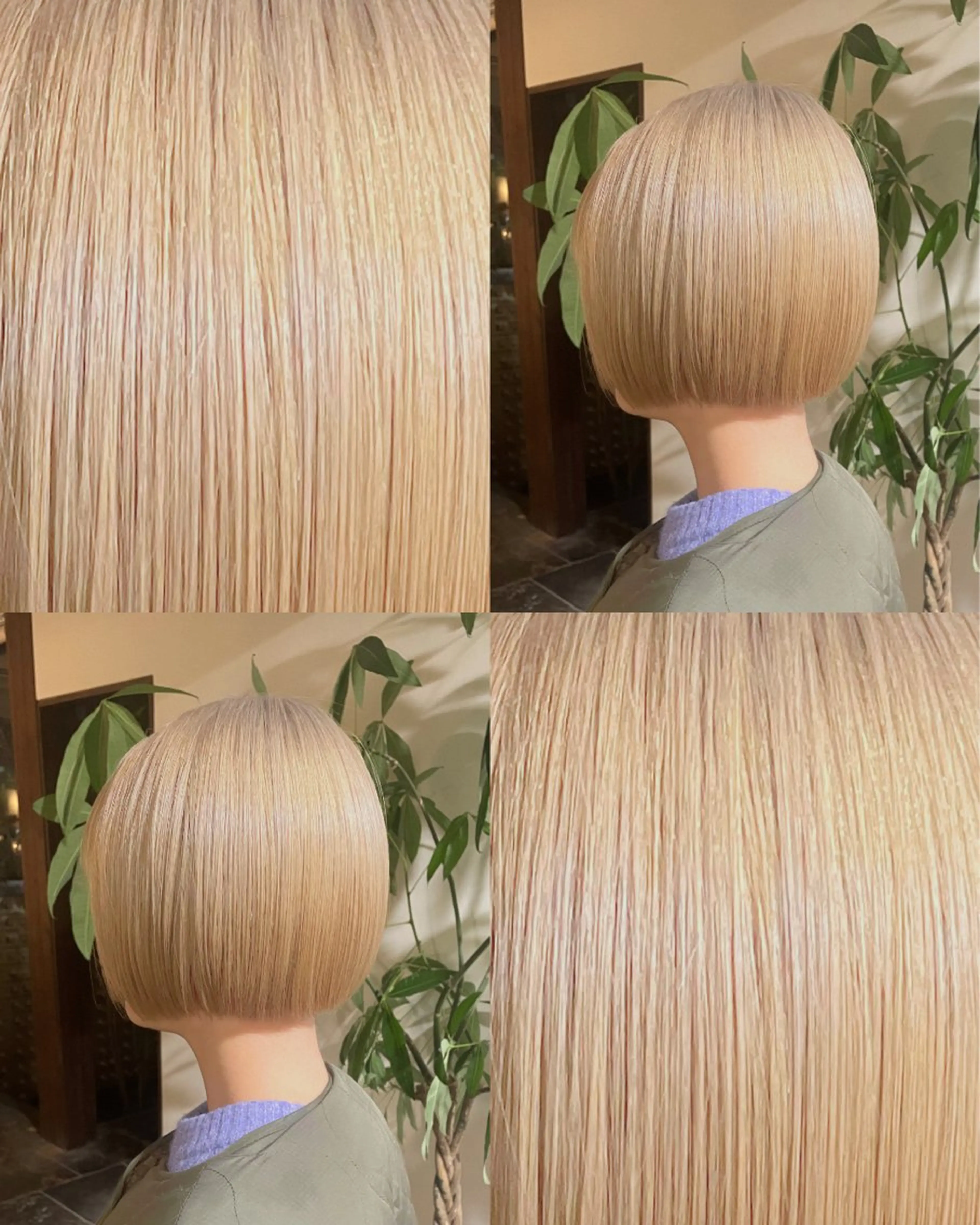 ミディアム カラー ヘアカラー SARAJU所属・ハイトーンカラー/ SARAJU　なごむのヘアスタイル