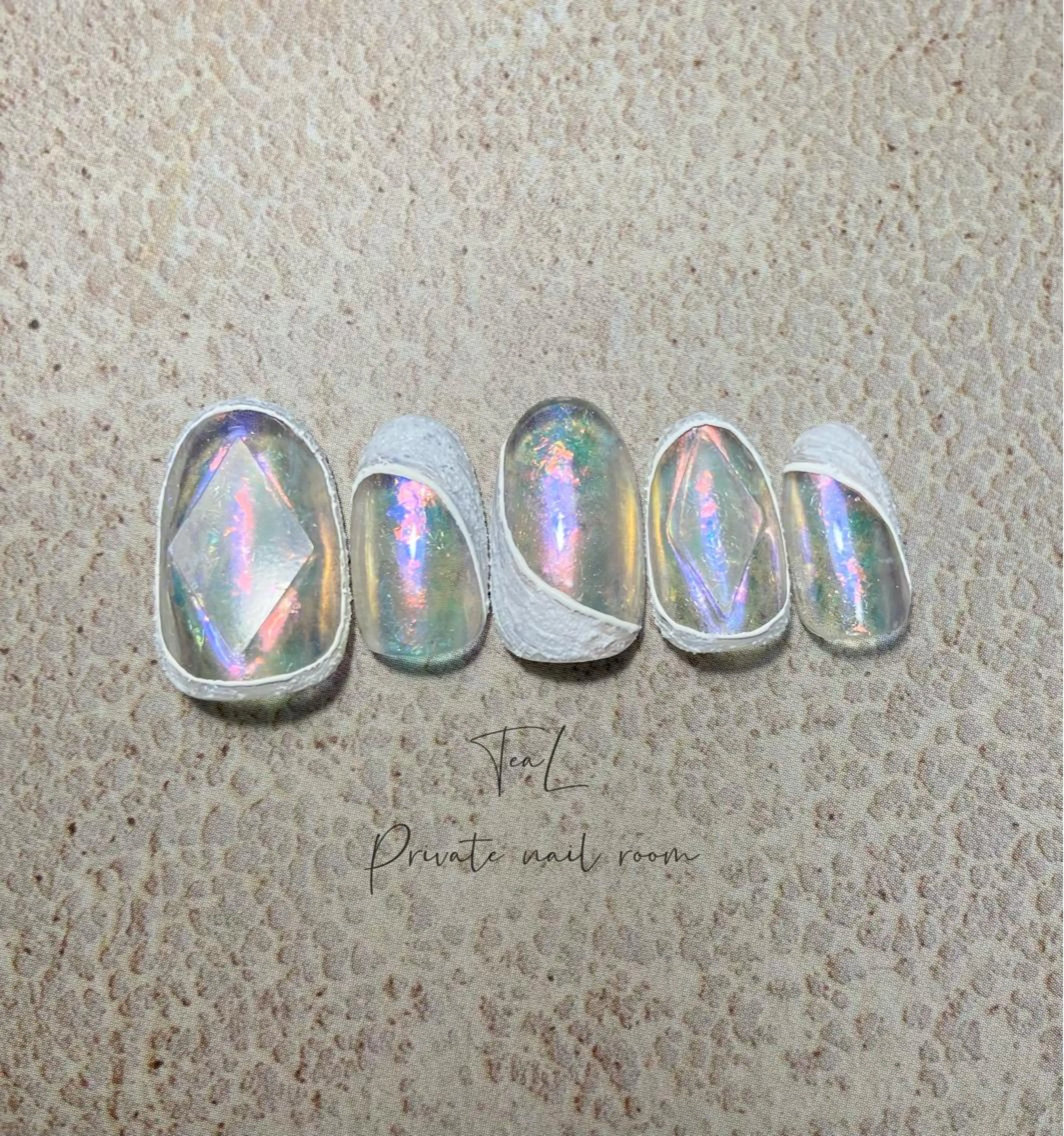 ネイル ハンドネイル TeaL nailのネイルデザイン