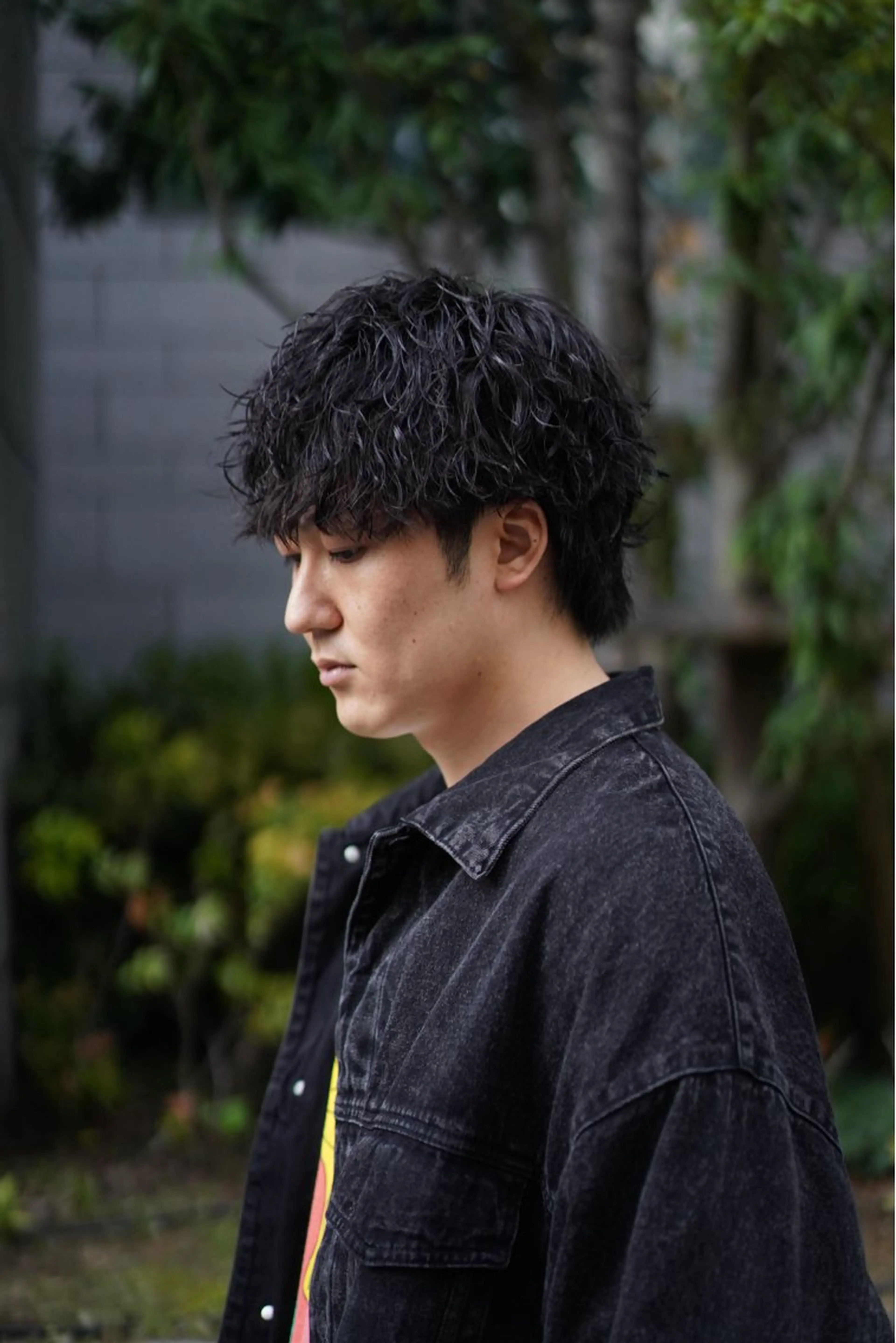 ショート パーマ メンズ メンズパーマ ツイストスパイラルパーマ スパイラルパーマ カット パーマ SPINOFF SHIFT所属・りゅう せいのヘアスタイル