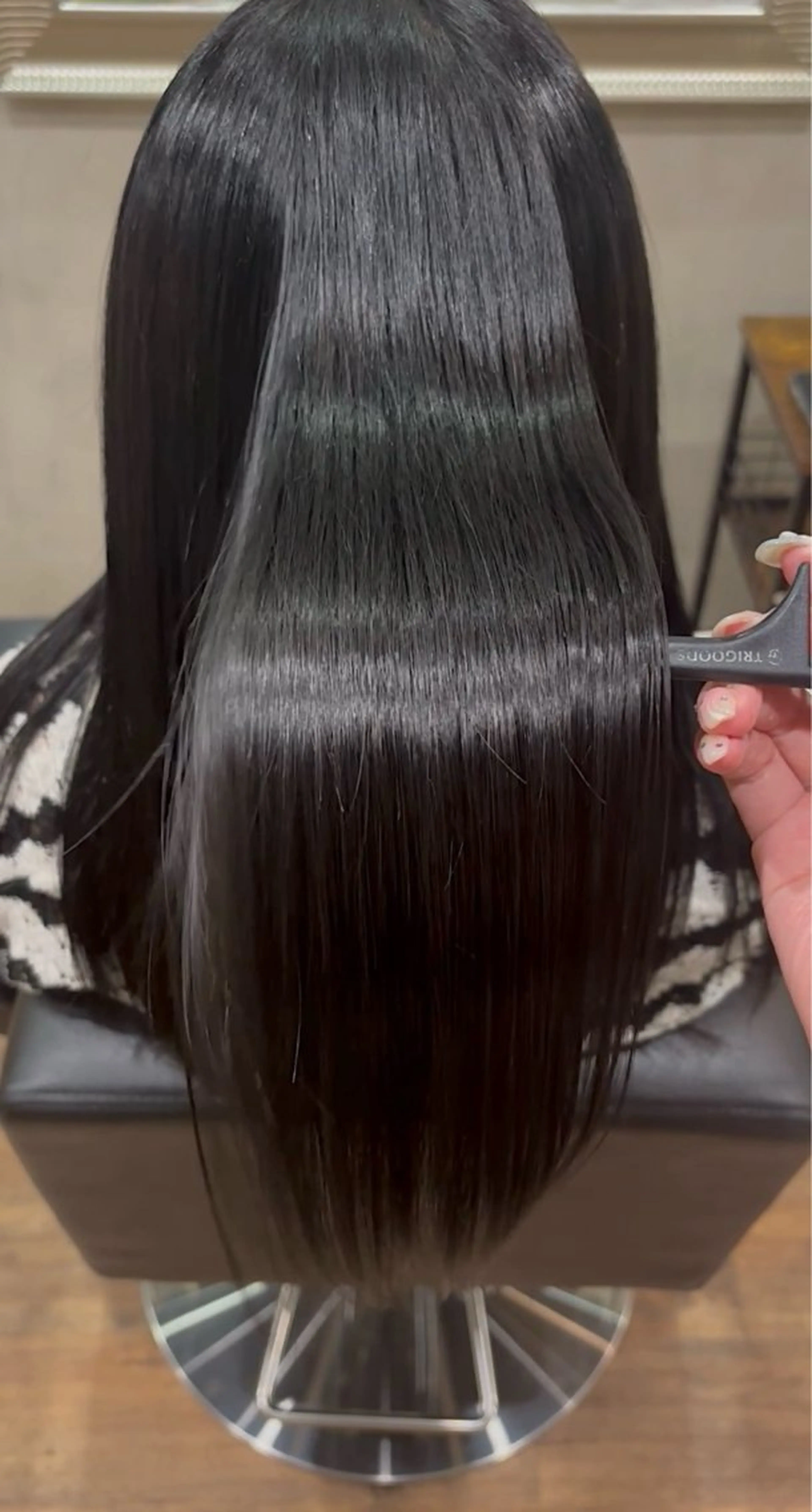 ロング カラー ヘアカラー トリートメント 竹原 沙希のヘアスタイル