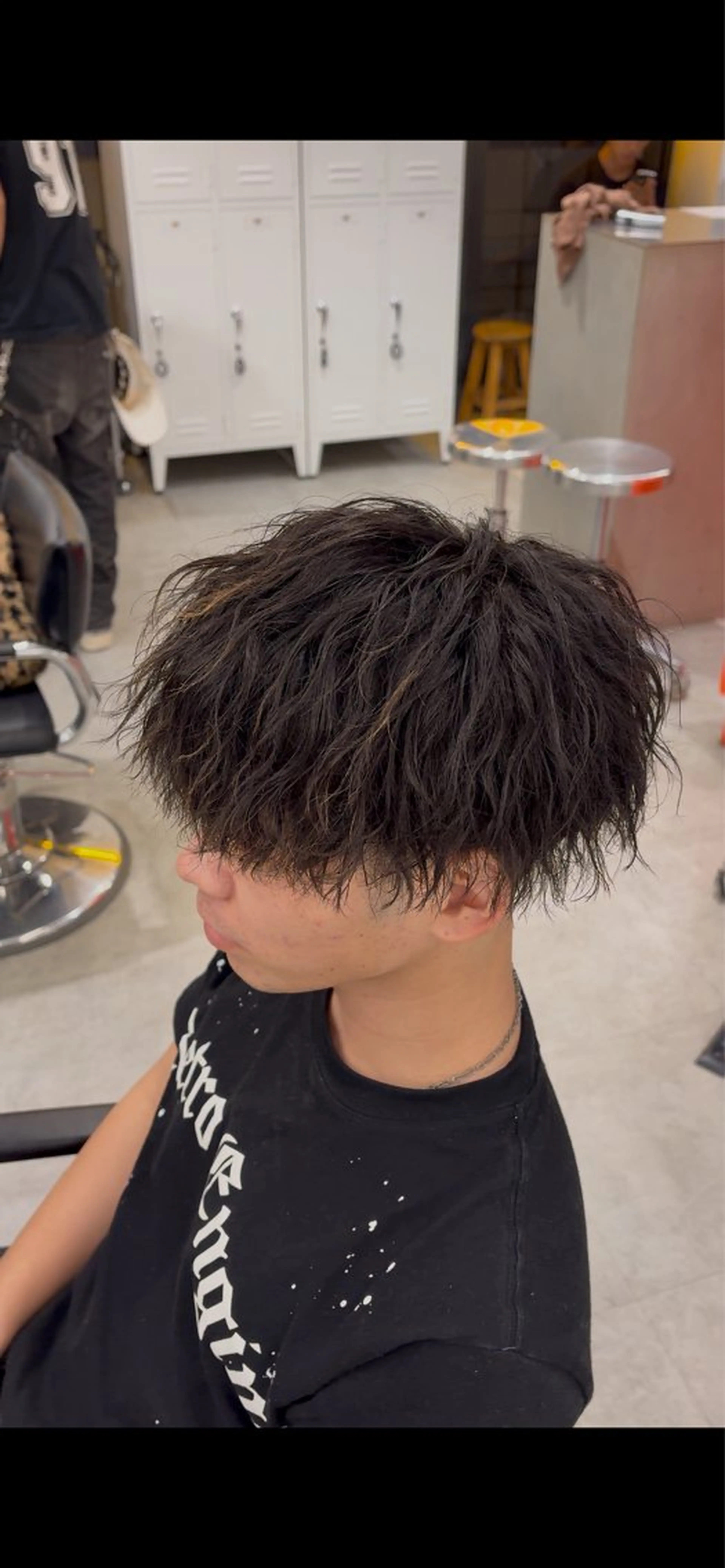 【🉐10月メンズ限定】マッシュカット✂️➕ツイストスパイラル💫➕トリートメント付き⚡️⚡️の写真