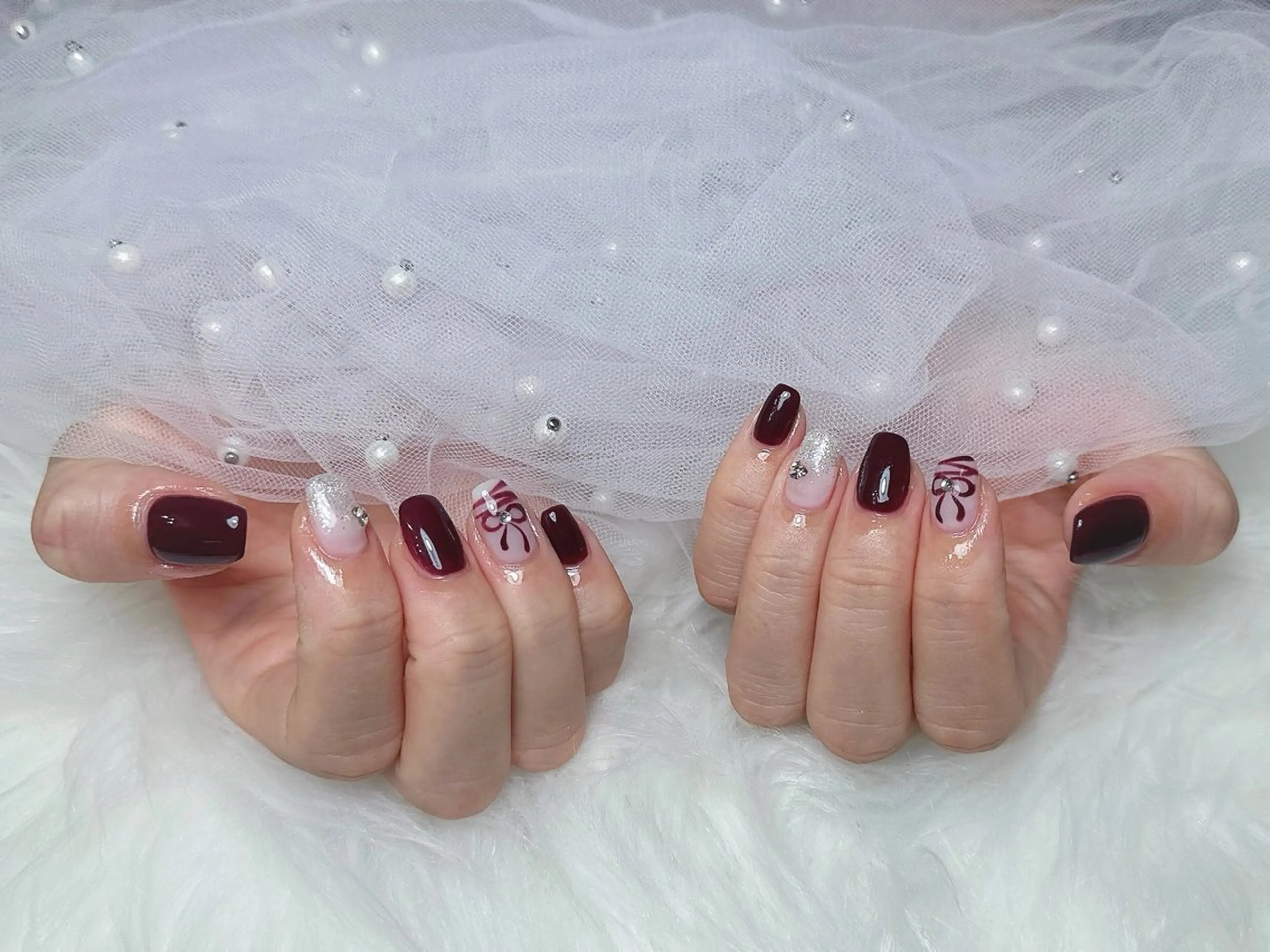 ネイル ハンドネイル 【Eclat ｴｸﾗ】nail＆beauty所属・Eclat〔ｴｸﾗ〕 MOEKA𝜗𝜚*のネイルデザイン