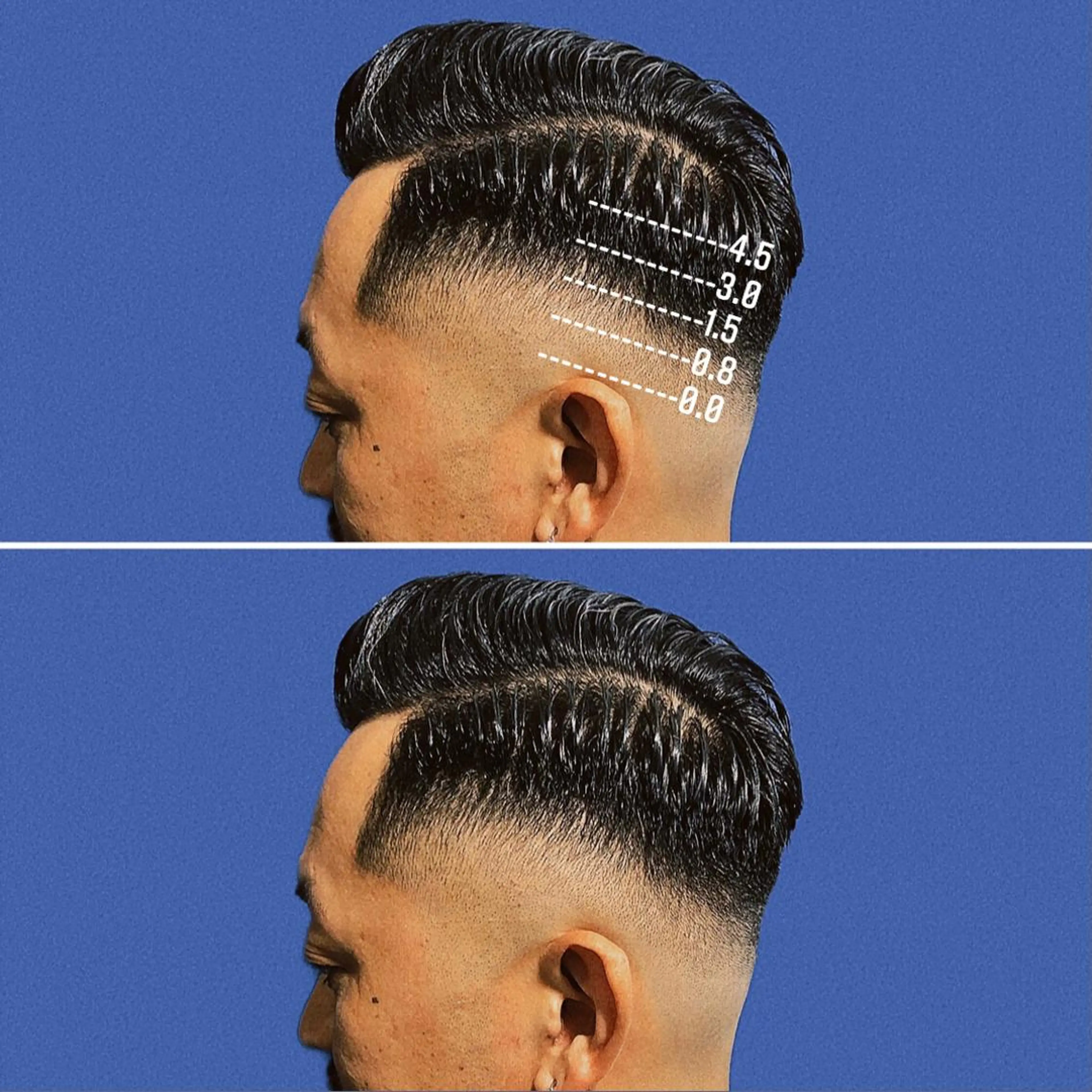 ショート カラー パーマ メンズ フェードカット メンズハイトーン メンズパーマ ハイトーンカラー &CREW スタッフのヘアスタイル