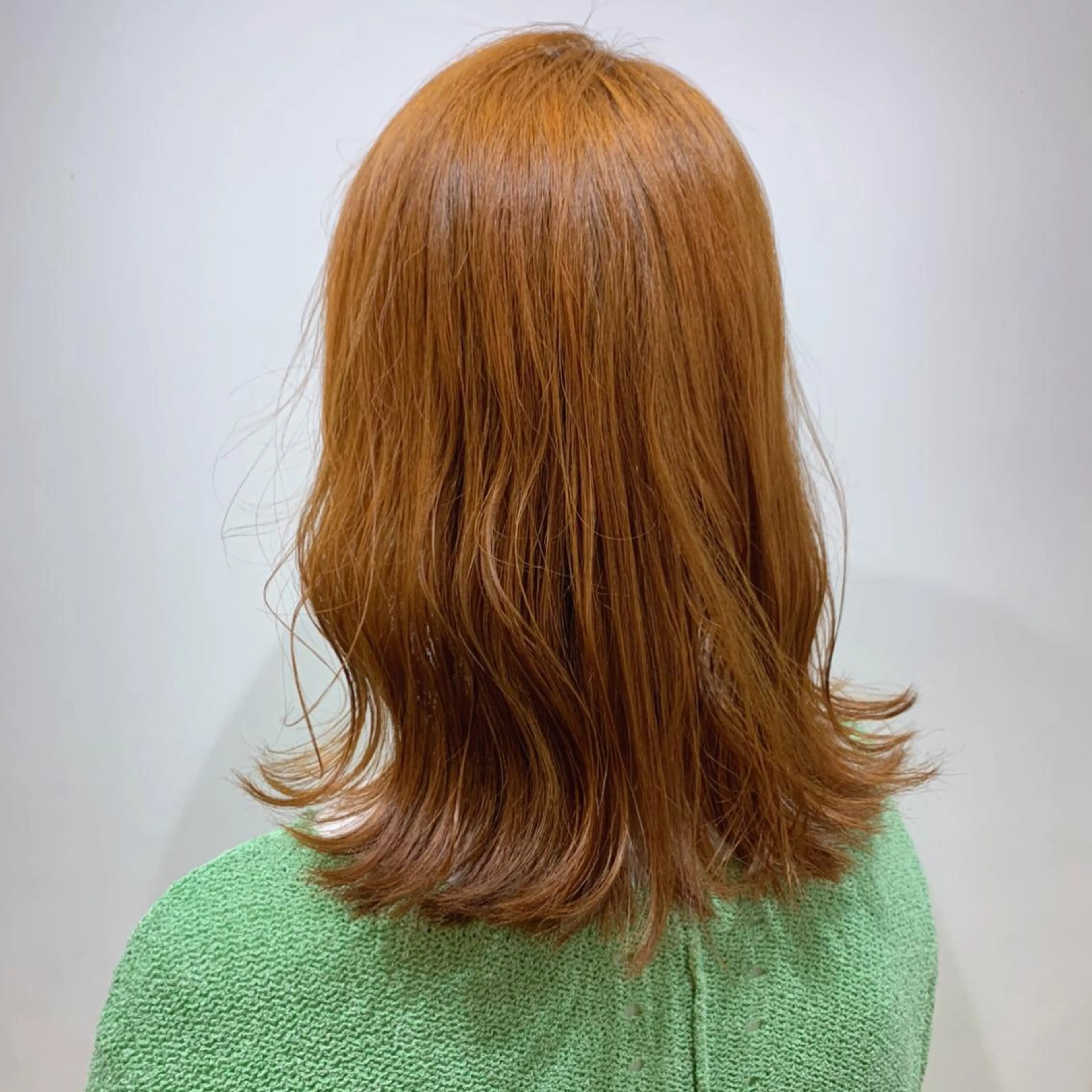 ミディアム ヘアカラー トリートメント Jewel Box所属・髪質改善ストレート 特化⭐️杉本奈稀沙のヘアスタイル