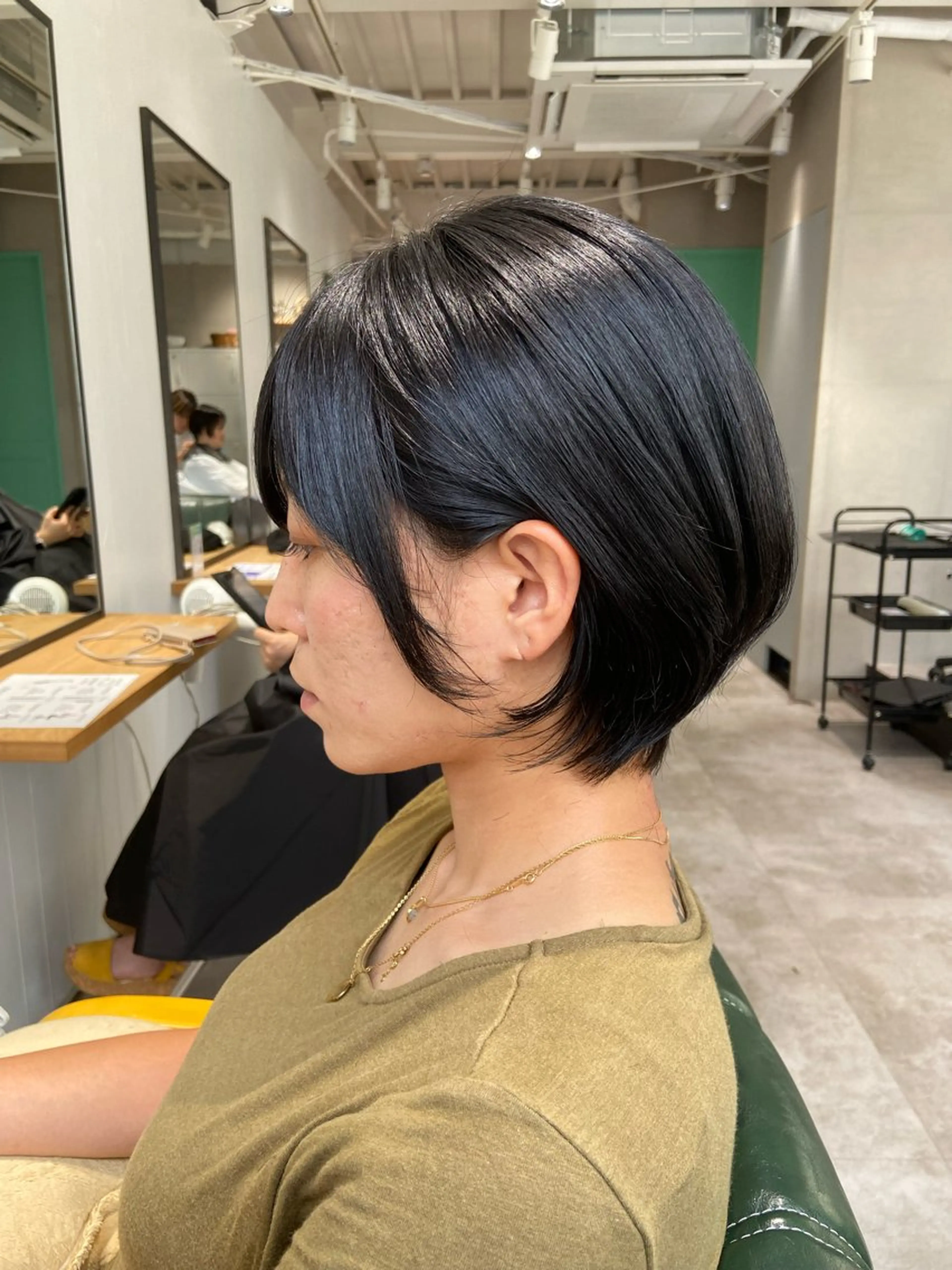 ショート 髪質改善/オオイシ ナツミのヘアスタイル