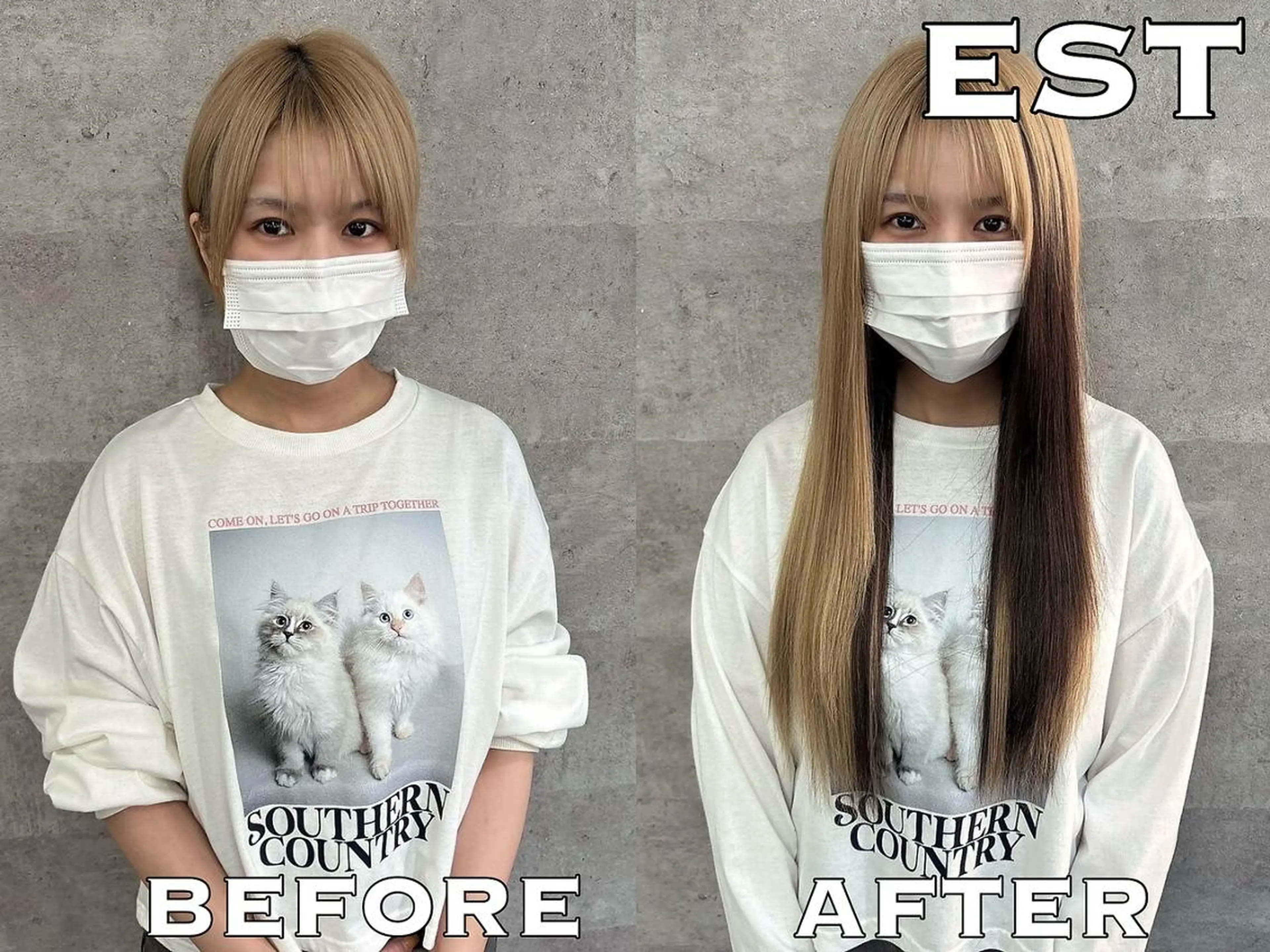 ロング ヘアアレンジ カラー メンズ KAZU TACKYのヘアスタイル