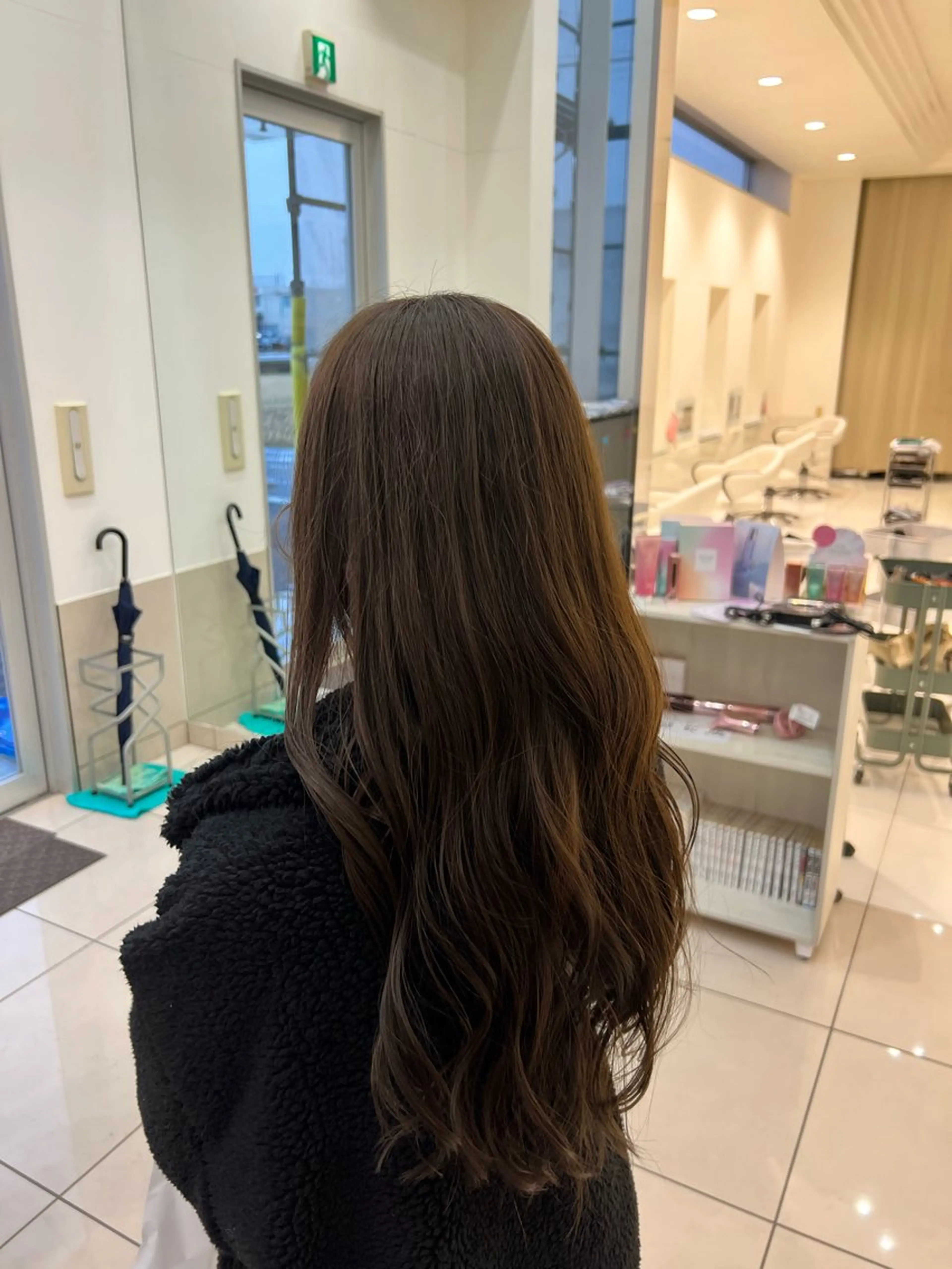 ロング カット ヘアカラー トリートメント TABOO.i 早野太郎のヘアスタイル