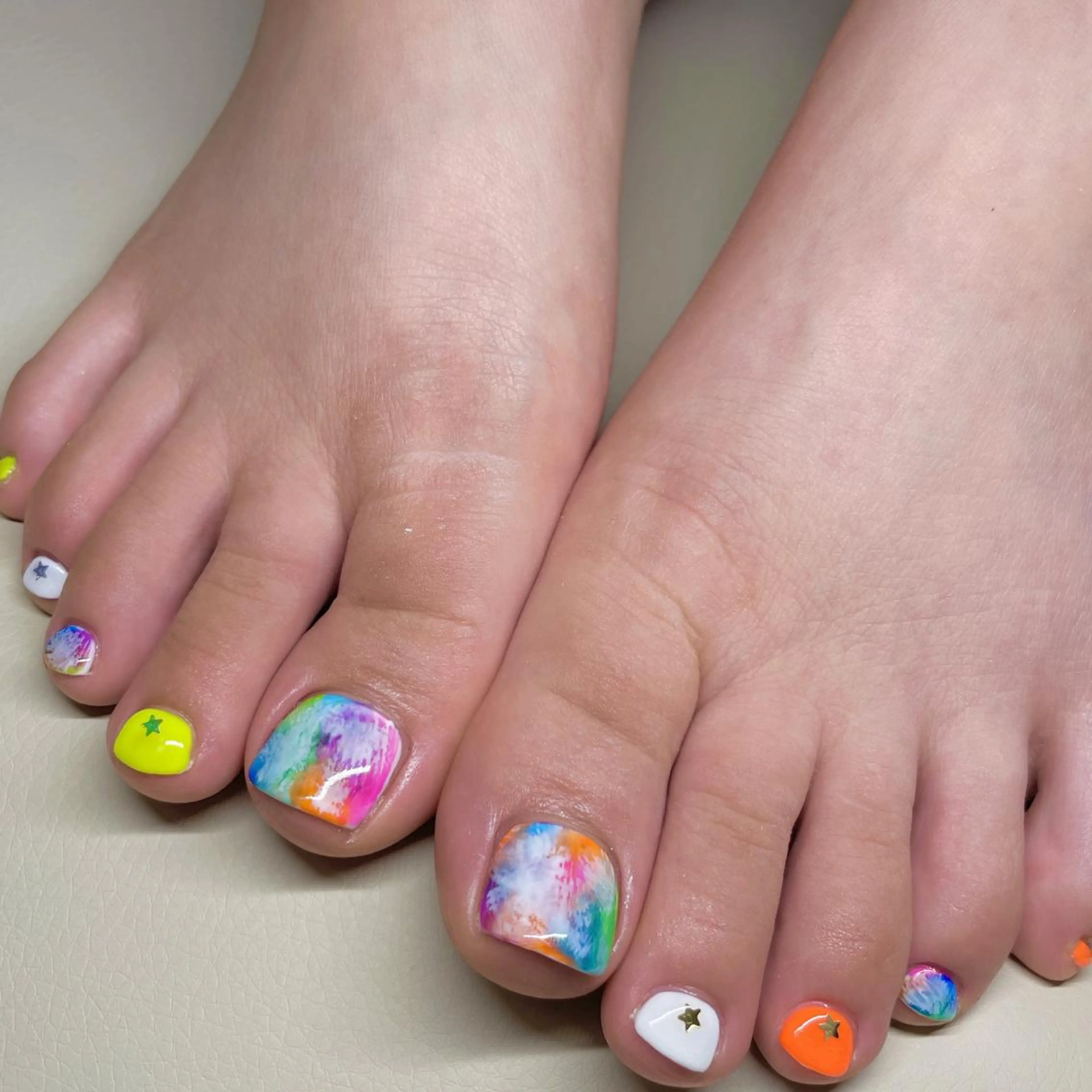 ネイル フットネイル Nail Blue512所属・Nailist MINORIのネイルデザイン