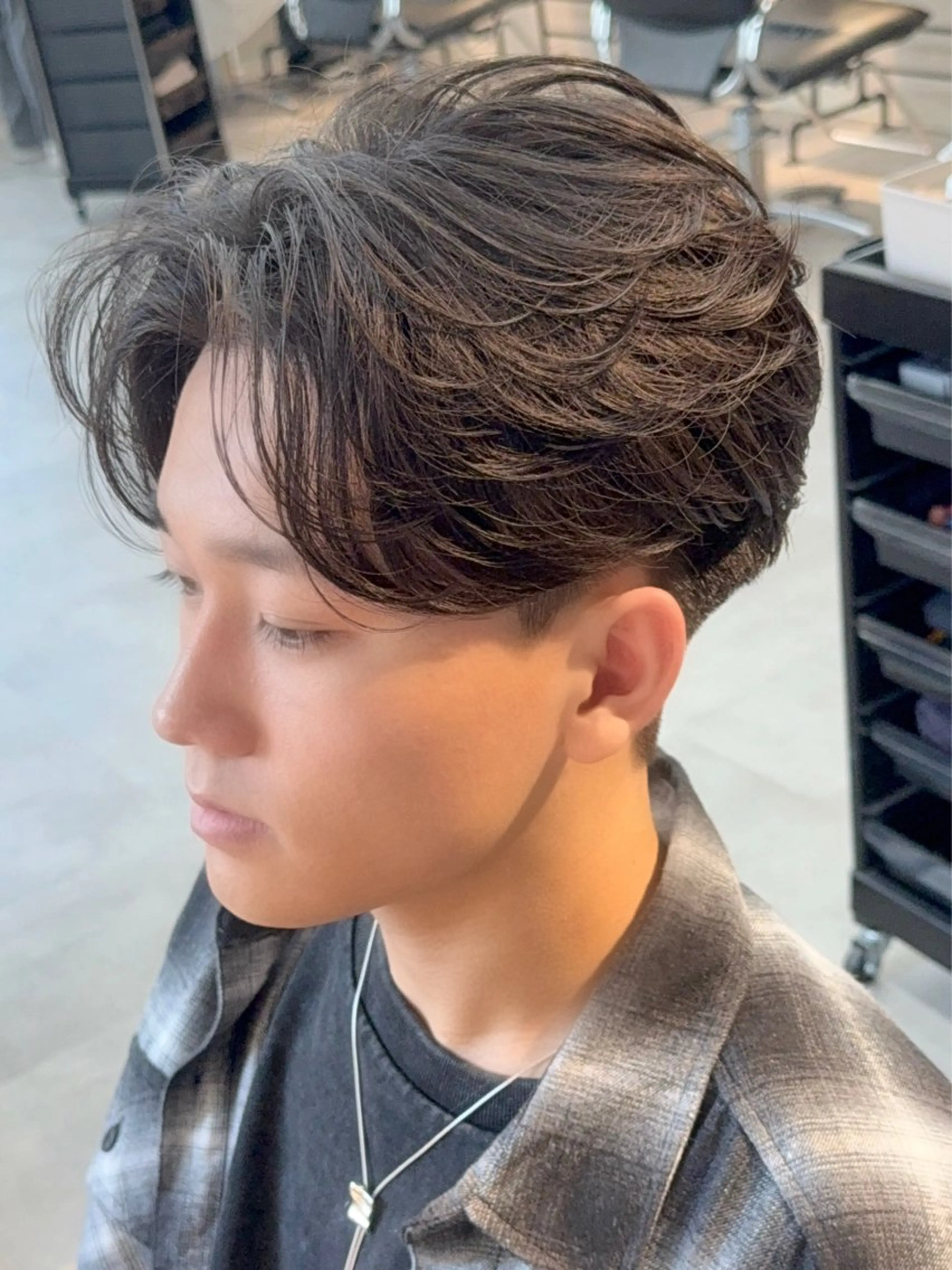 メンズ メンズ韓国風 メンズパーマ カット 縮毛矯正 トリートメント ✂️曲がる縮毛矯正✨ MEN'S/髪質改善のヘアスタイル