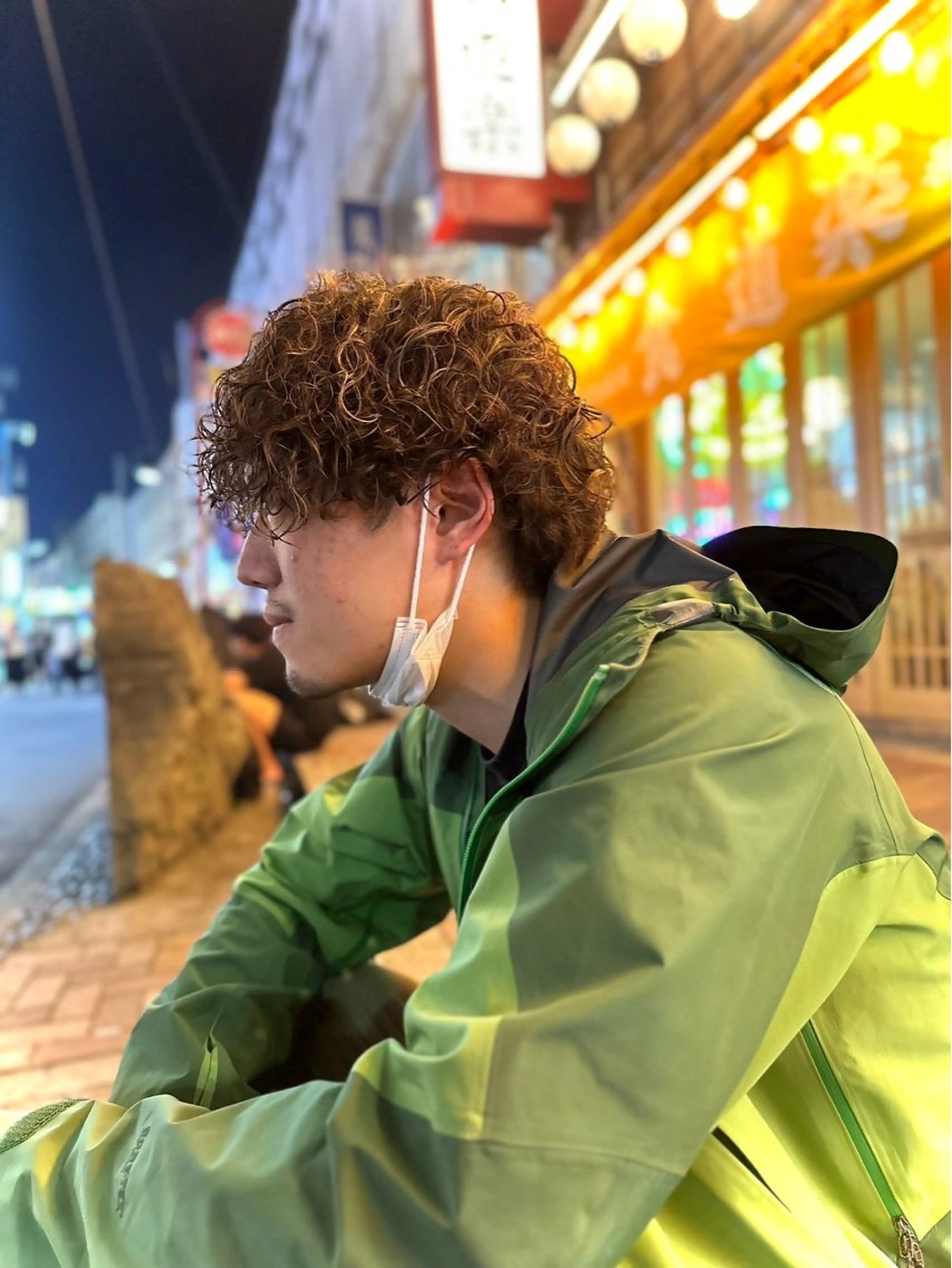 パーマ メンズ 小松 美雄のヘアスタイル