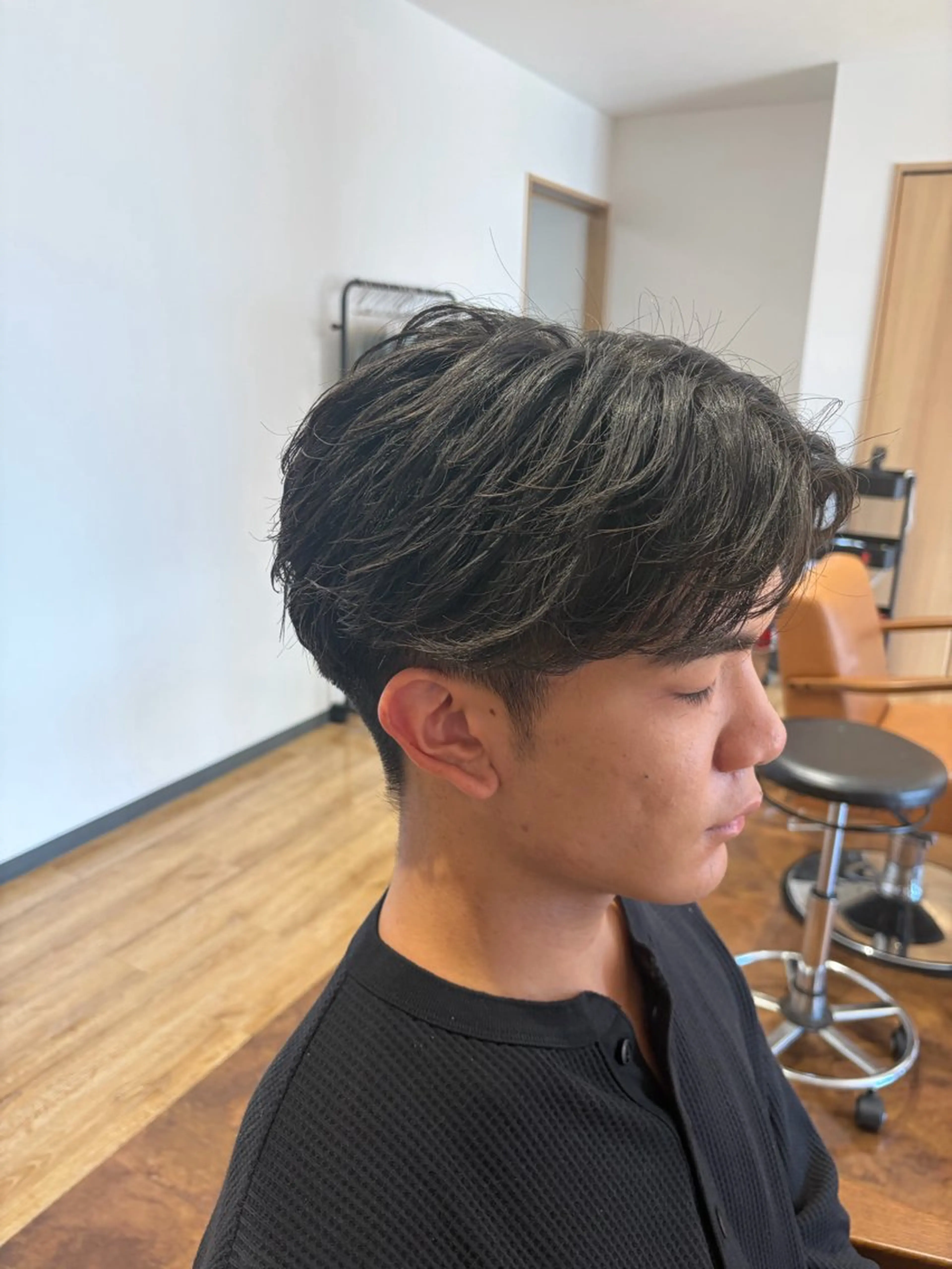 メンズ 坂田 玲那のヘアスタイル