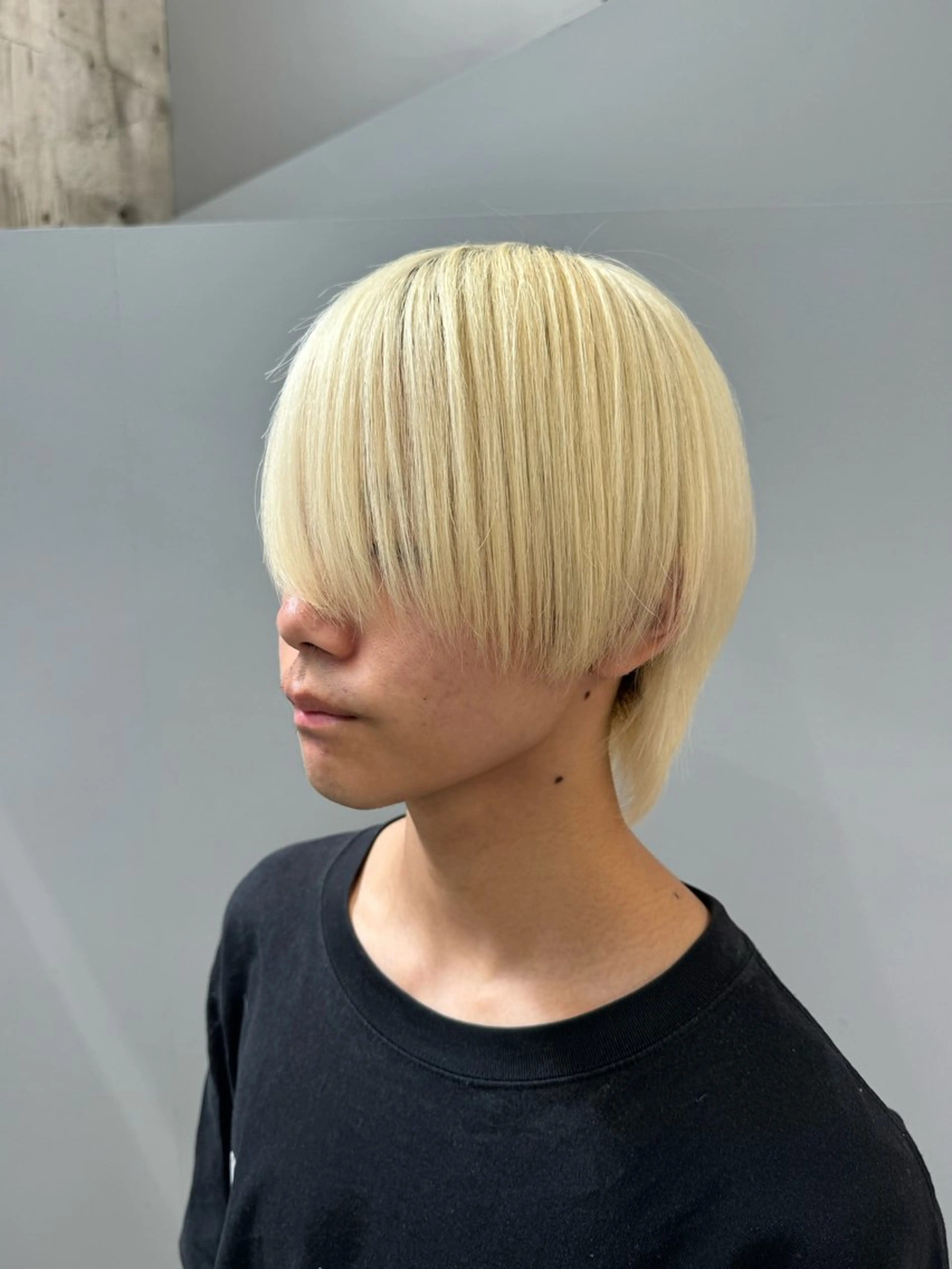 パーマ メンズ メンズブリーチ 髪質改善 ストレートパーマ 縮毛矯正 表参道髪質改善 TATSUMIのヘアスタイル