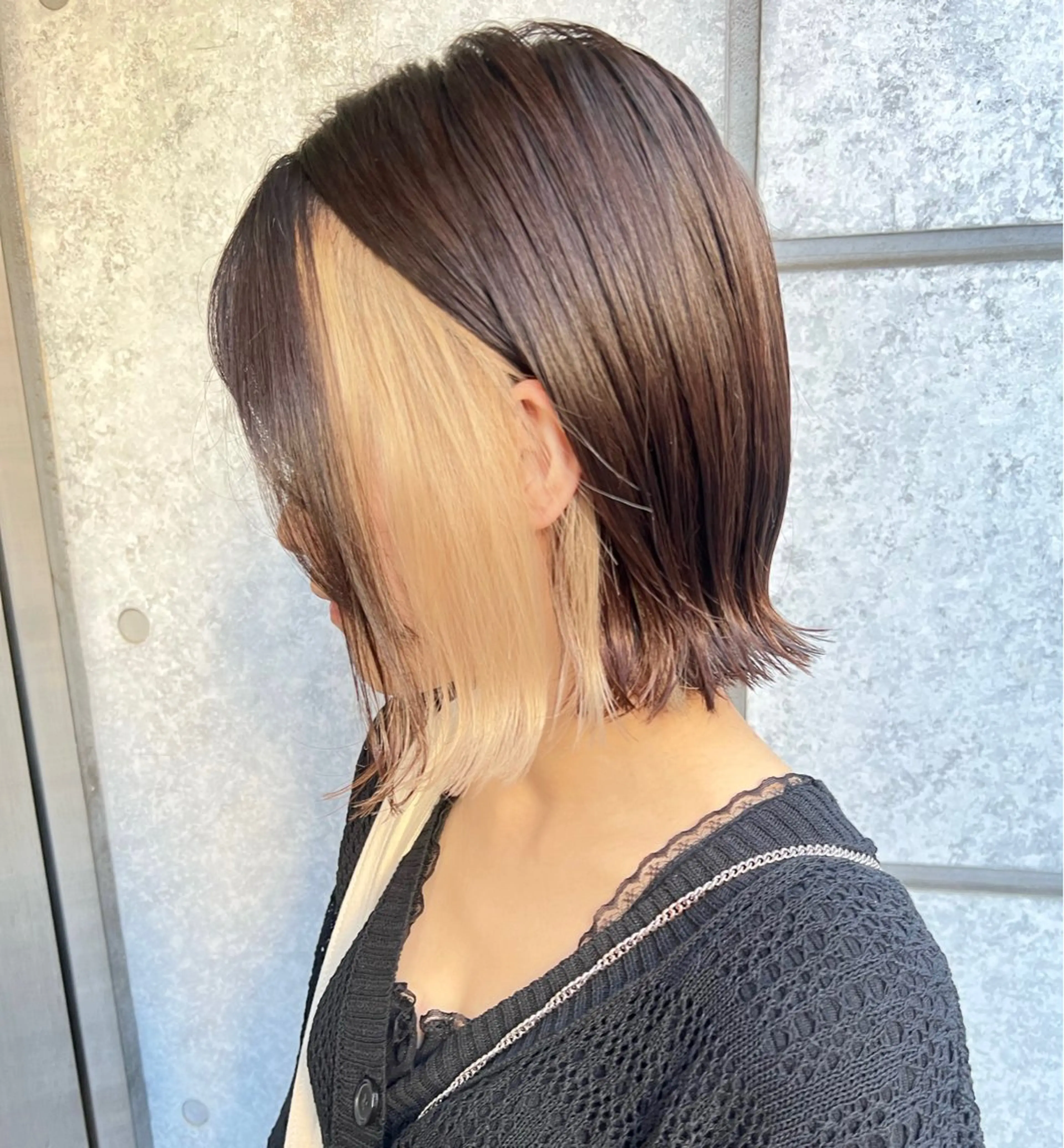 ショート カラー カット ヘアカラー トリートメント MiU所属・髪質改善ストレート ✖️ブリーチゆたかのヘアスタイル