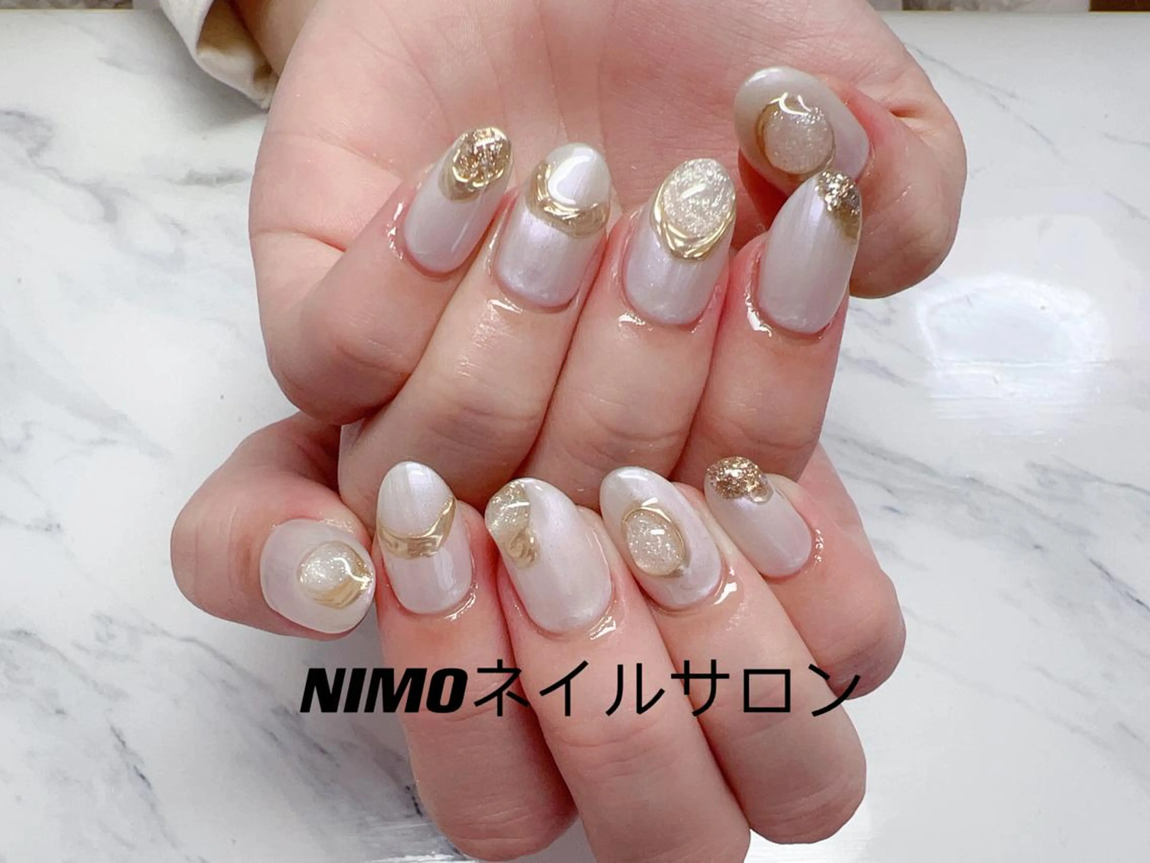 ネイル ハンドネイル ハンドケア NIMO ネイルサロンのネイルデザイン