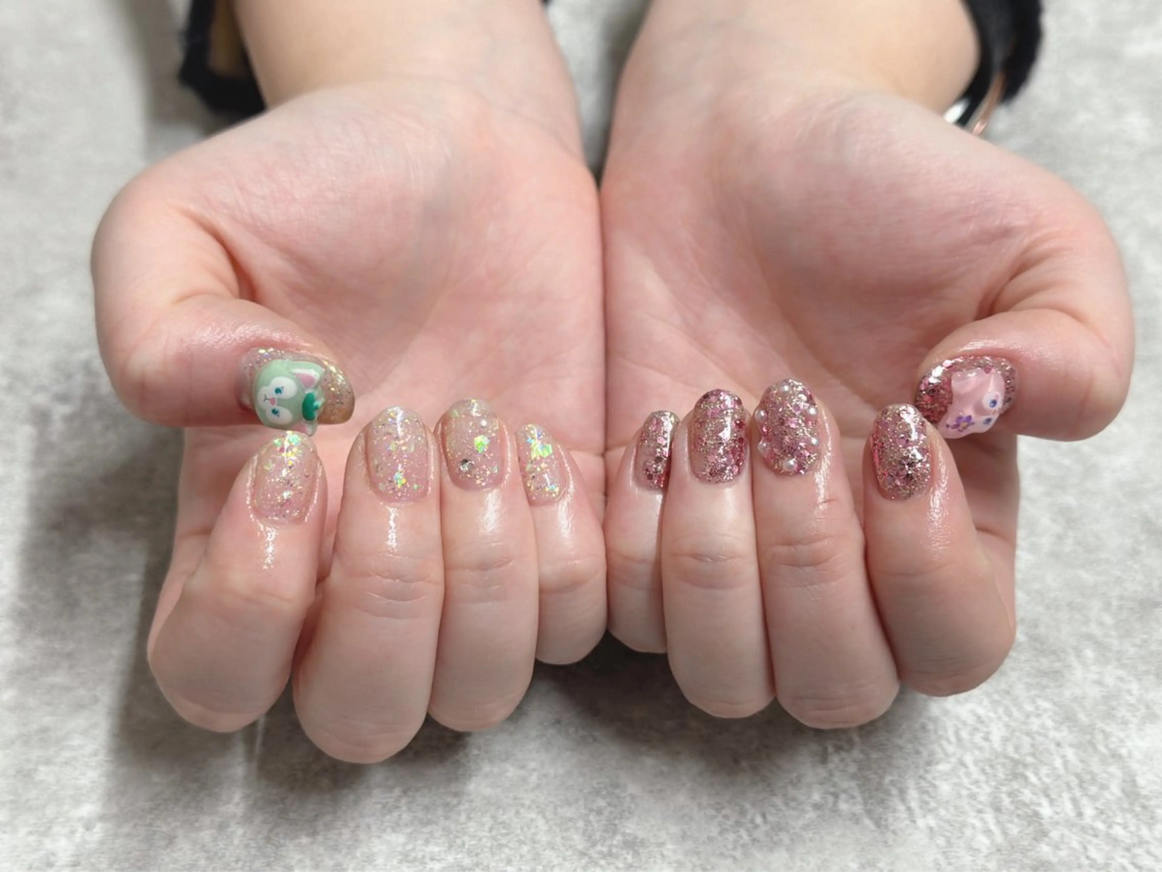 🎀キャラクターパーツネイル🎀の写真