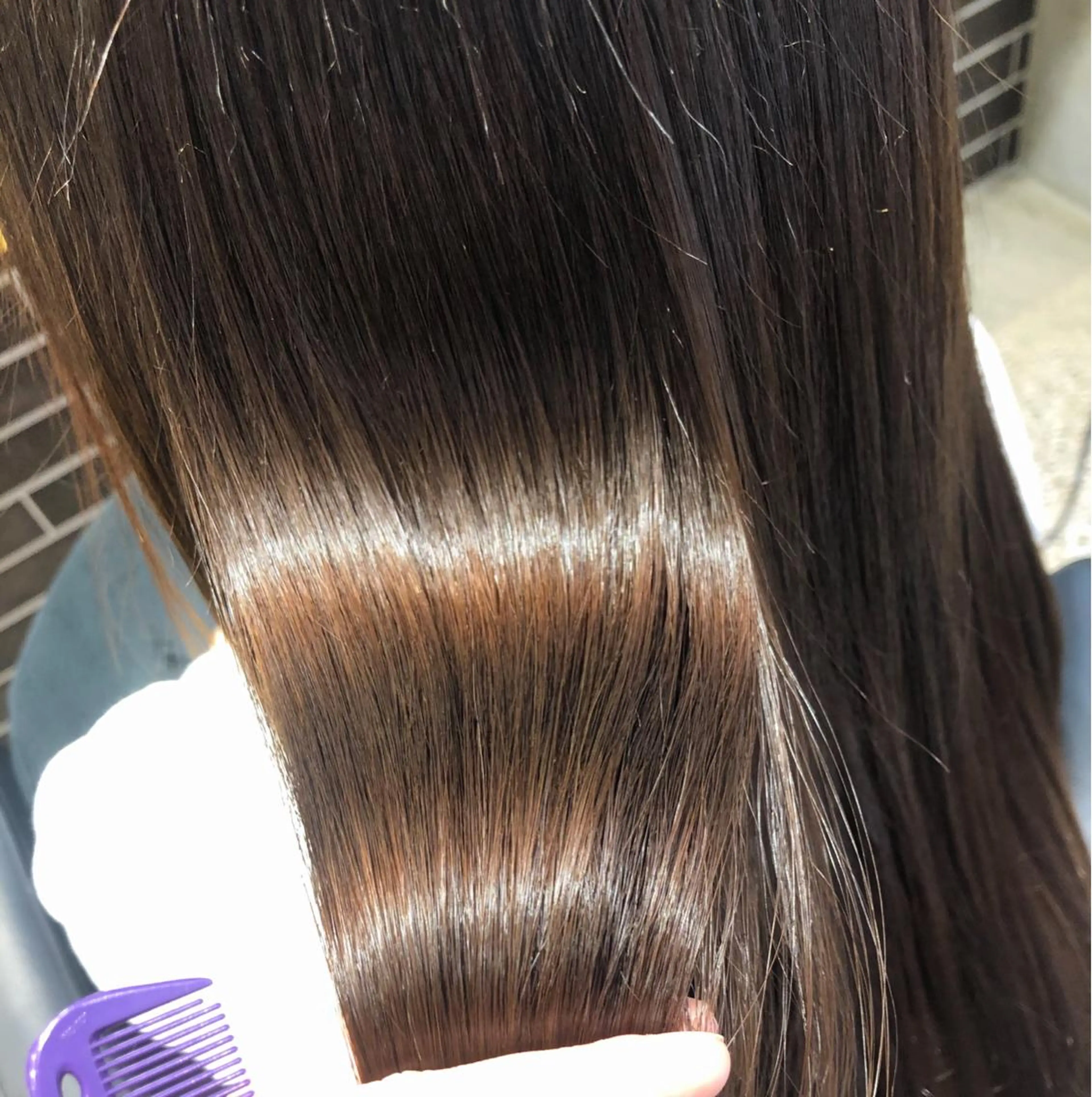 ロング カラー トリートメント mai🐷髪質改善 🖤透ける暗髪🖤のヘアスタイル