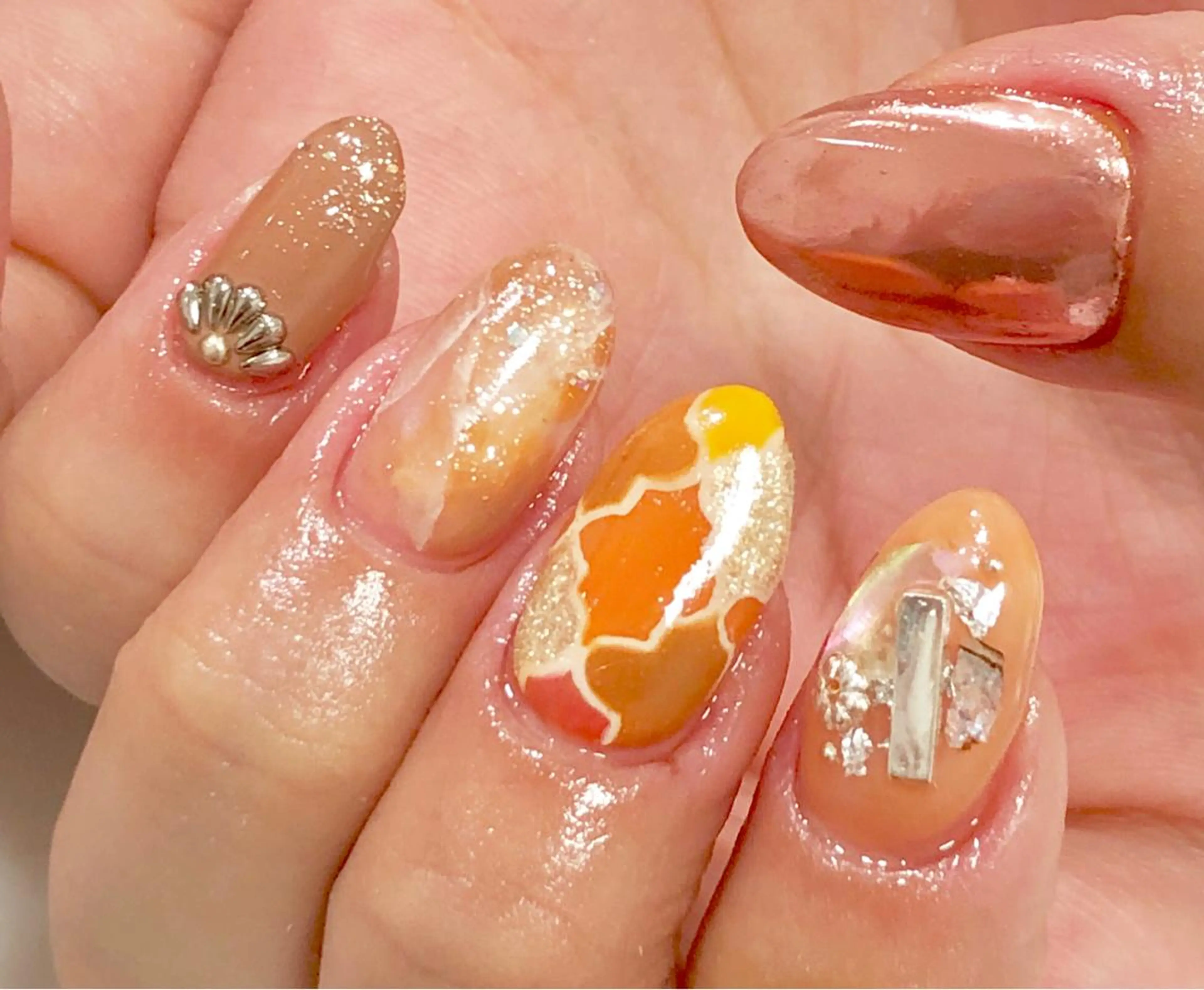 ネイル nuk.所属・坂本 萌のネイルデザイン