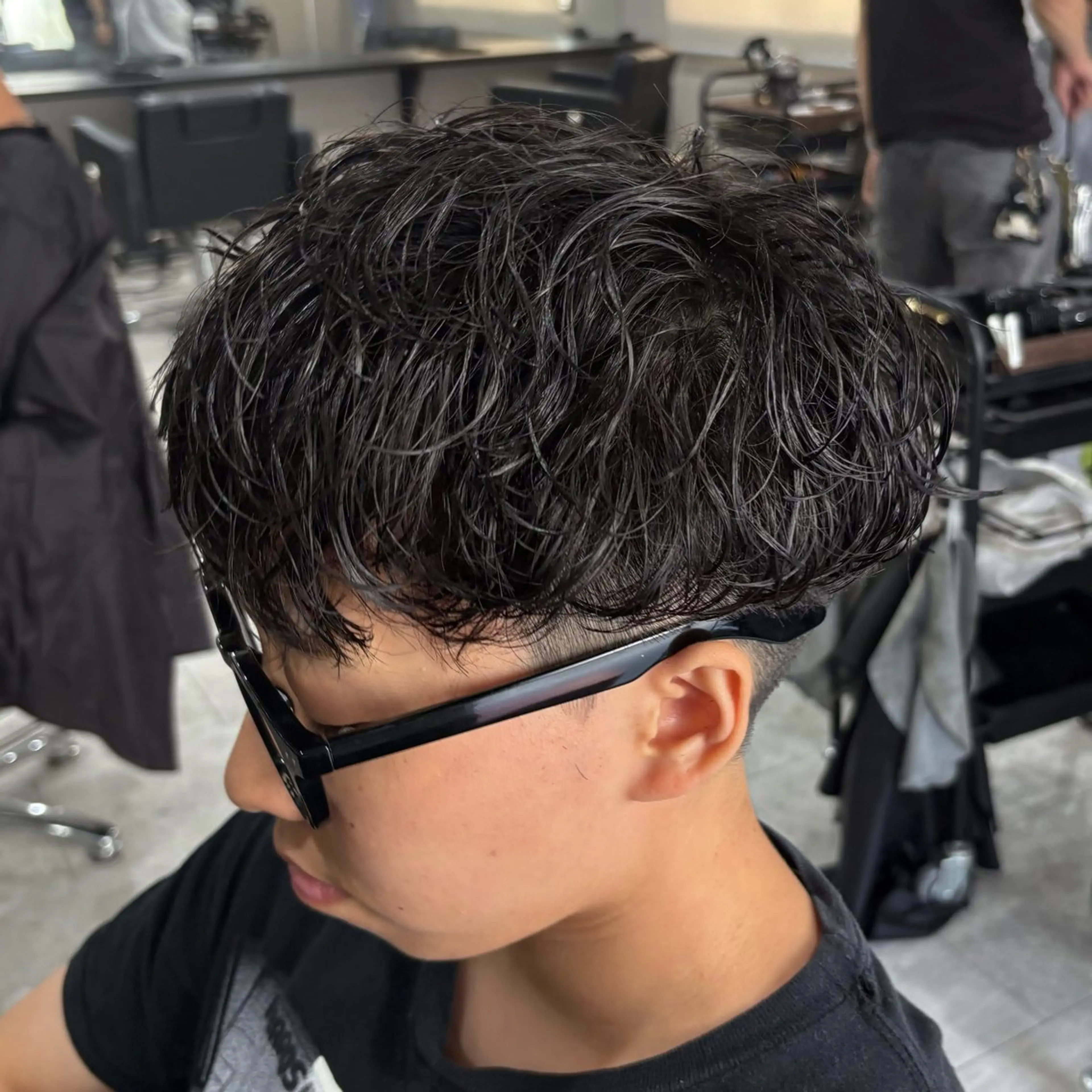 カット＋パーマ(シャドーパーマ)の写真