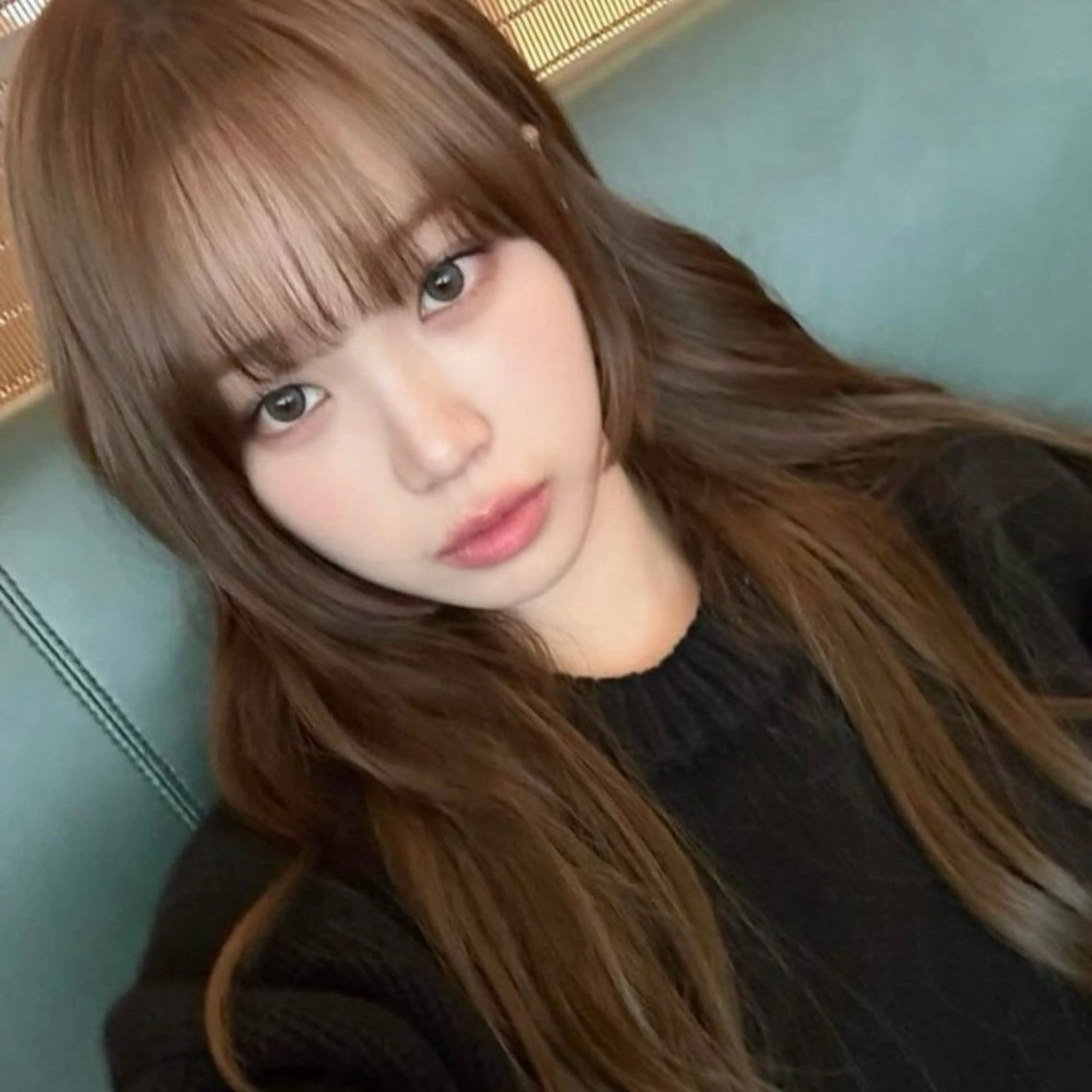 カラー ヘアカラー トリートメント ヘアセット 🤍ベージュ/透明感 韓国ヘア/まりん🤍のヘアスタイル