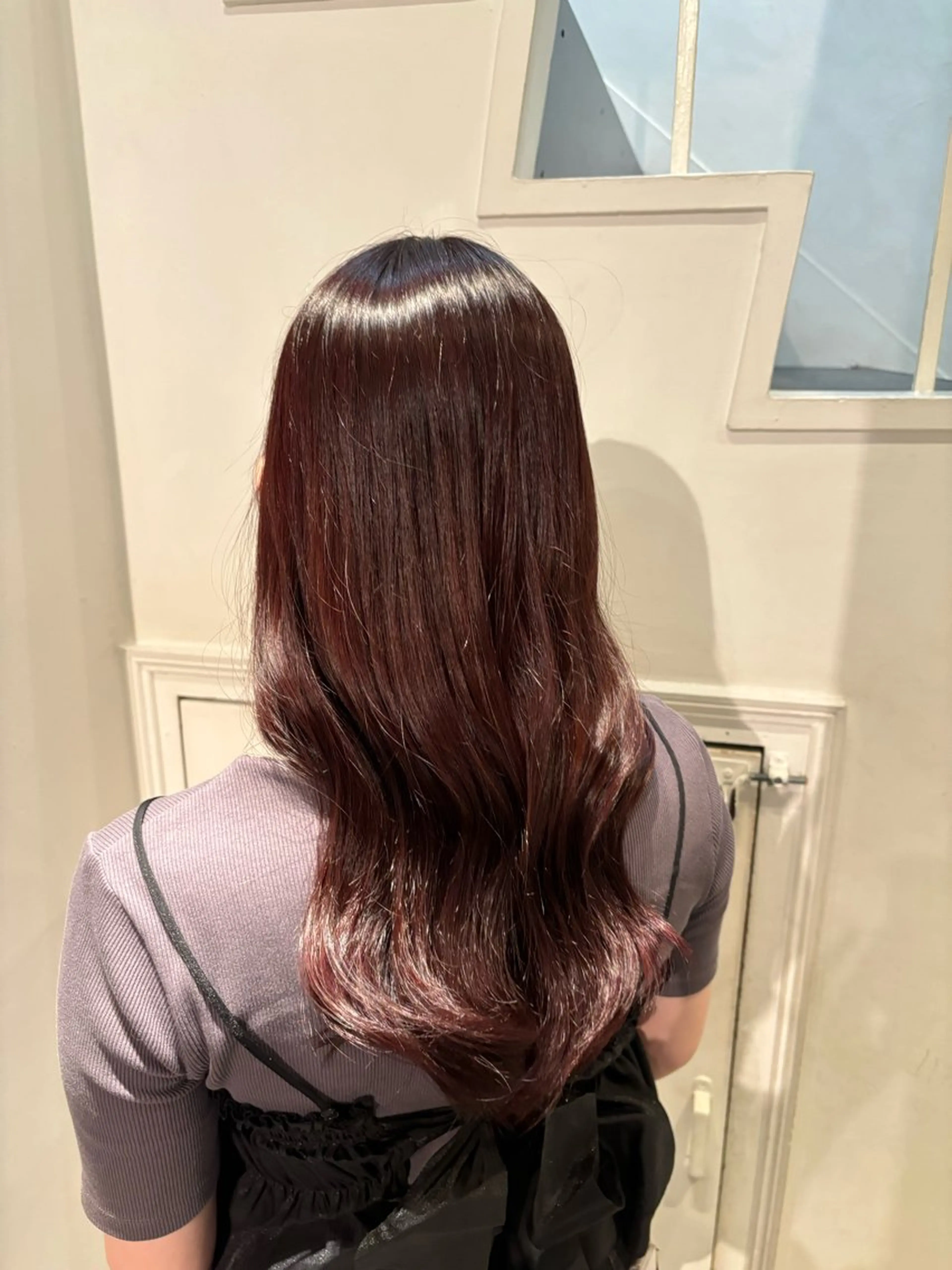 ロング カラー ヘアカラー トリートメント ワタナベ イオリ🧚 La Penseeのヘアスタイル