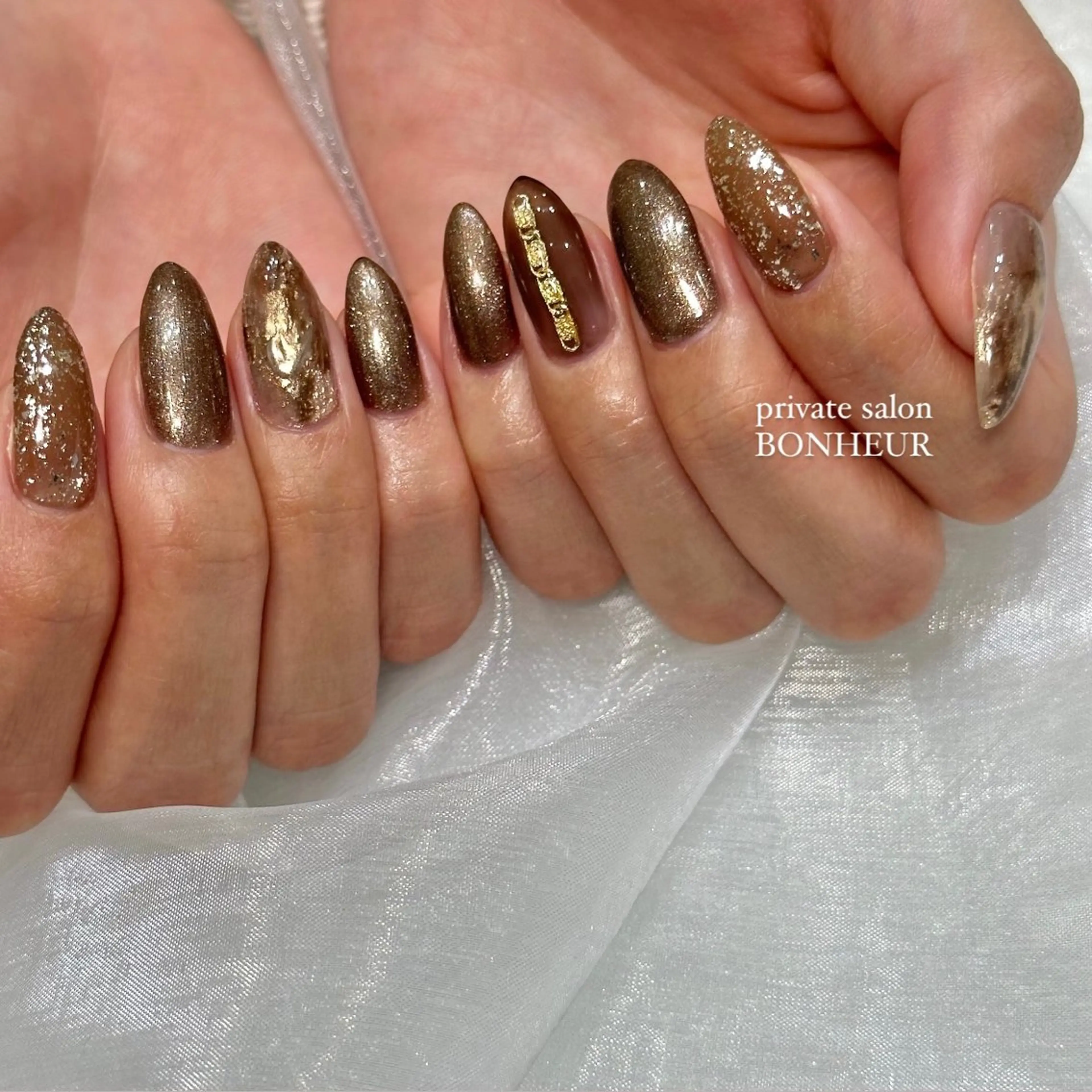 ネイル ハンドネイル BONHEUR Annaのネイルデザイン