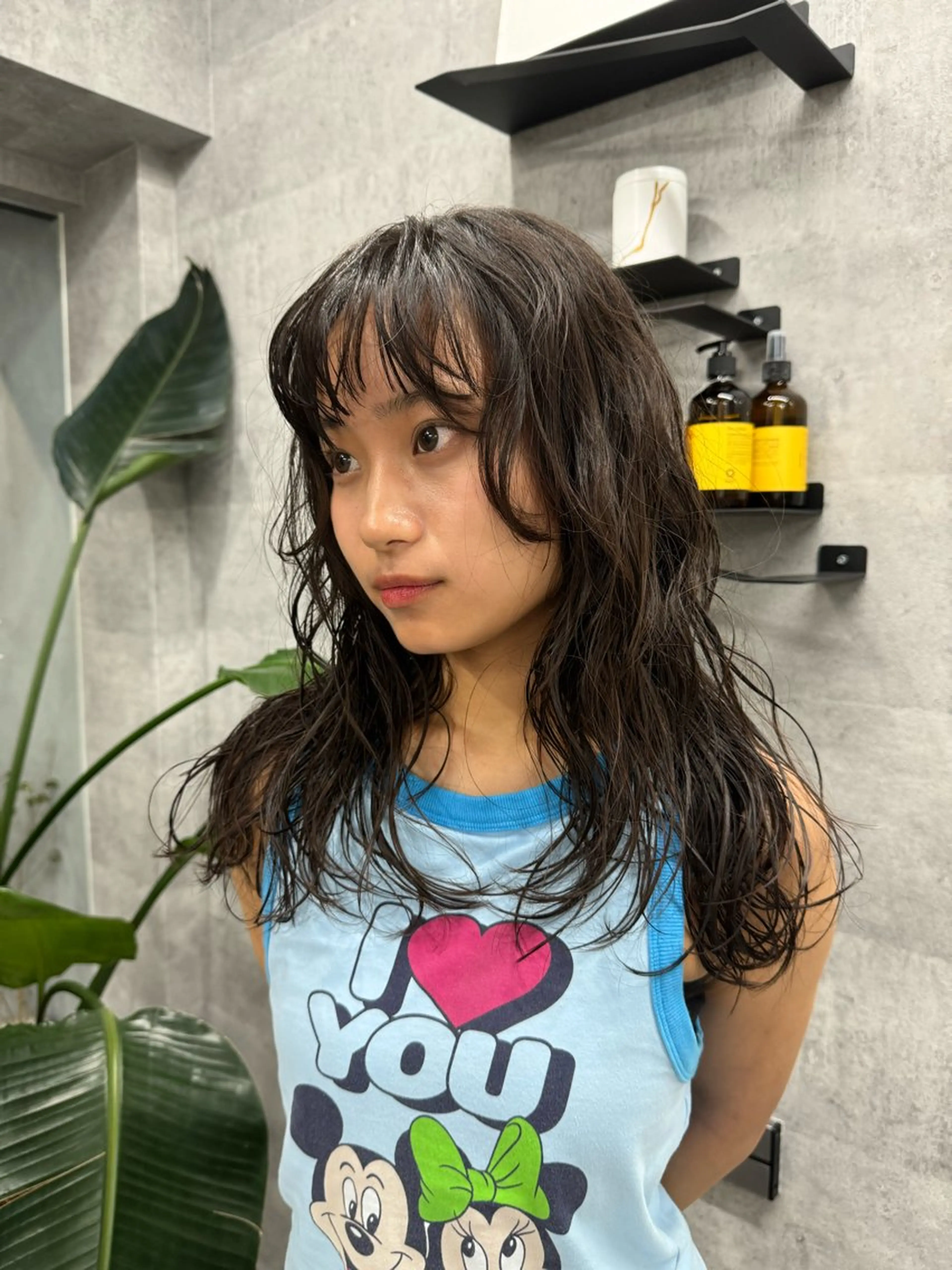 パーマ あなたのお悩み改善" You"💚❤️💛のヘアスタイル