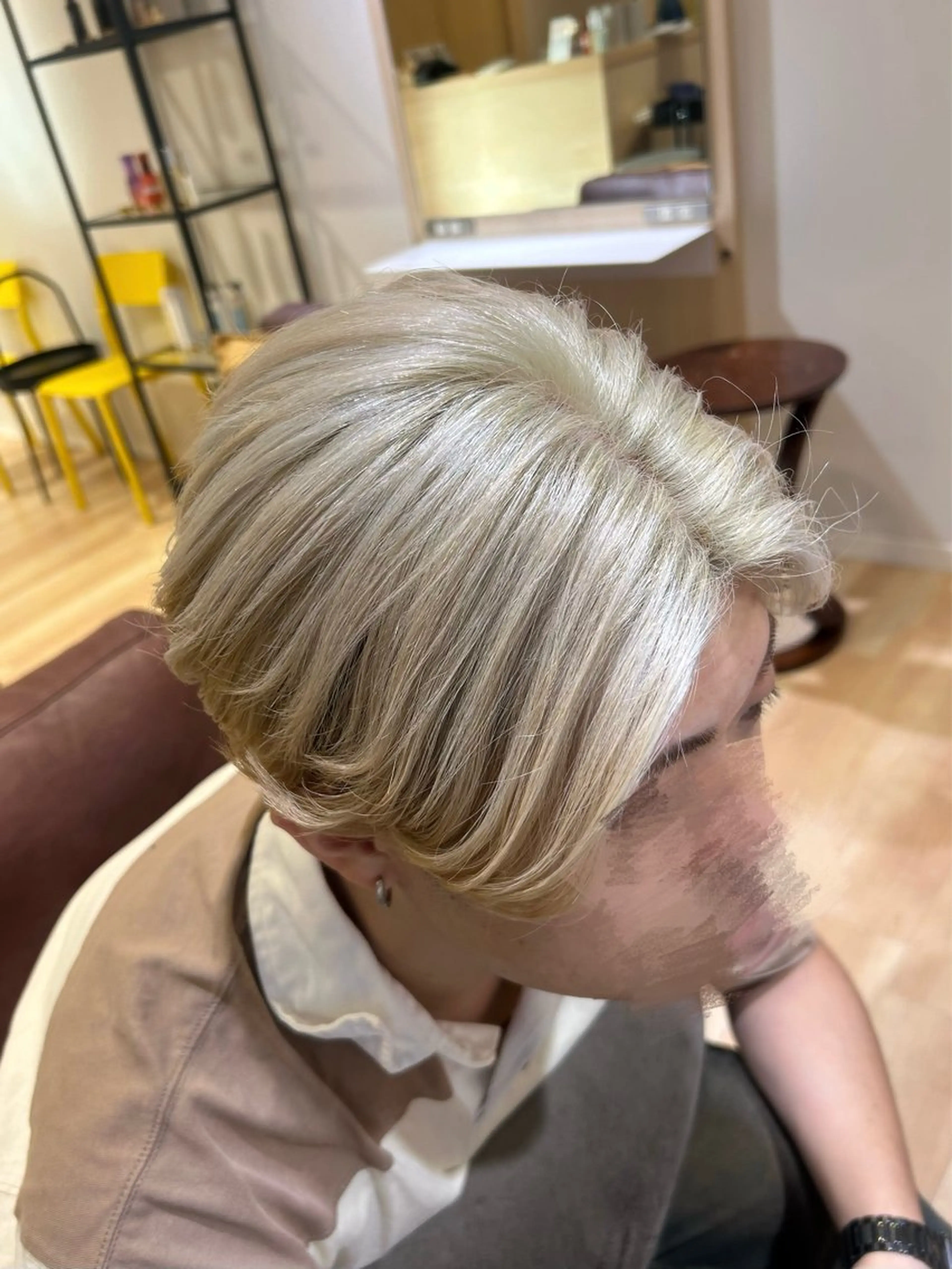 カラー ブリーチ ブロンド ヘアカラー トリートメント 🎀natsuki /モテカラーのヘアスタイル