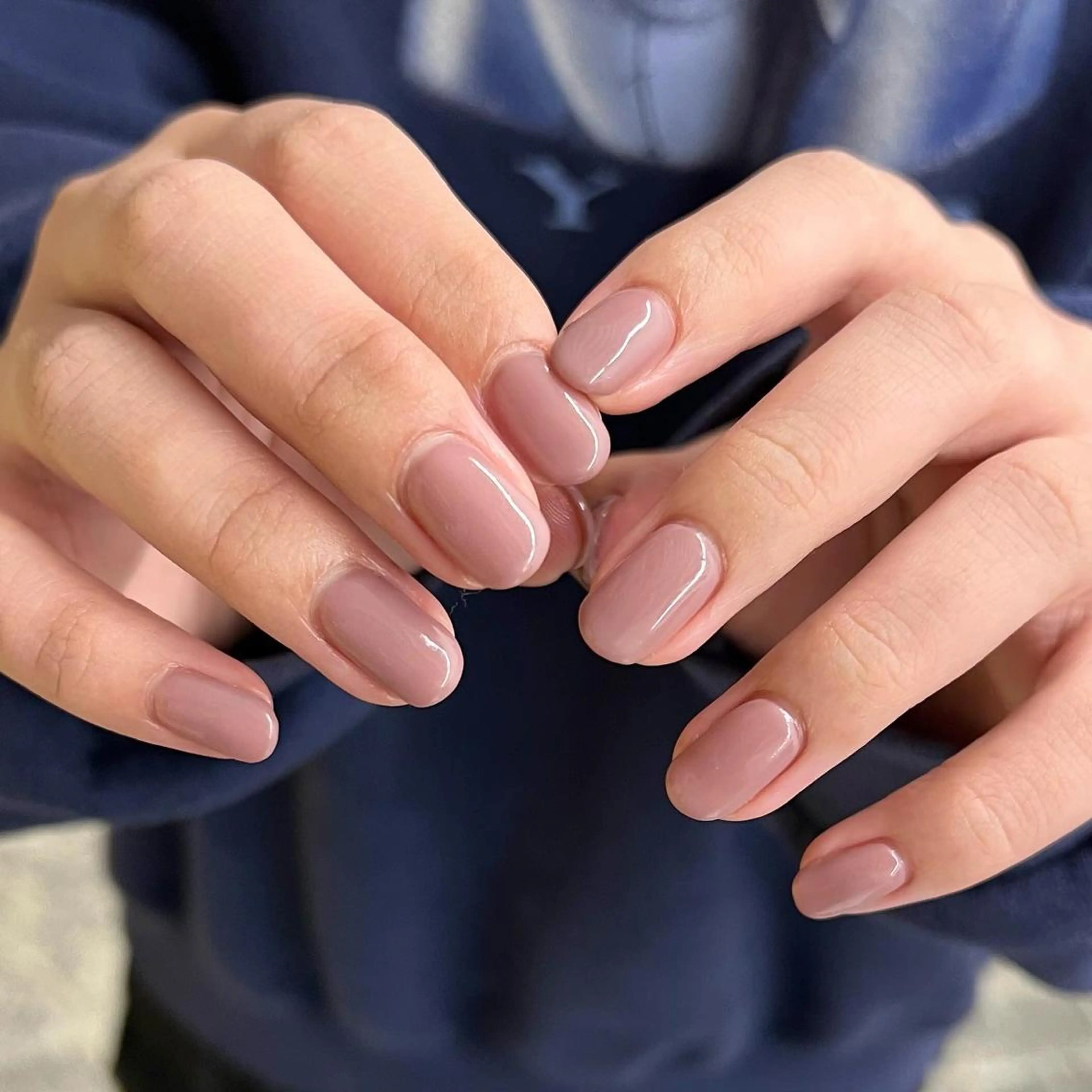 ネイル ブルー ハンドネイル Nico所属・Nico🌛 Karenのネイルデザイン