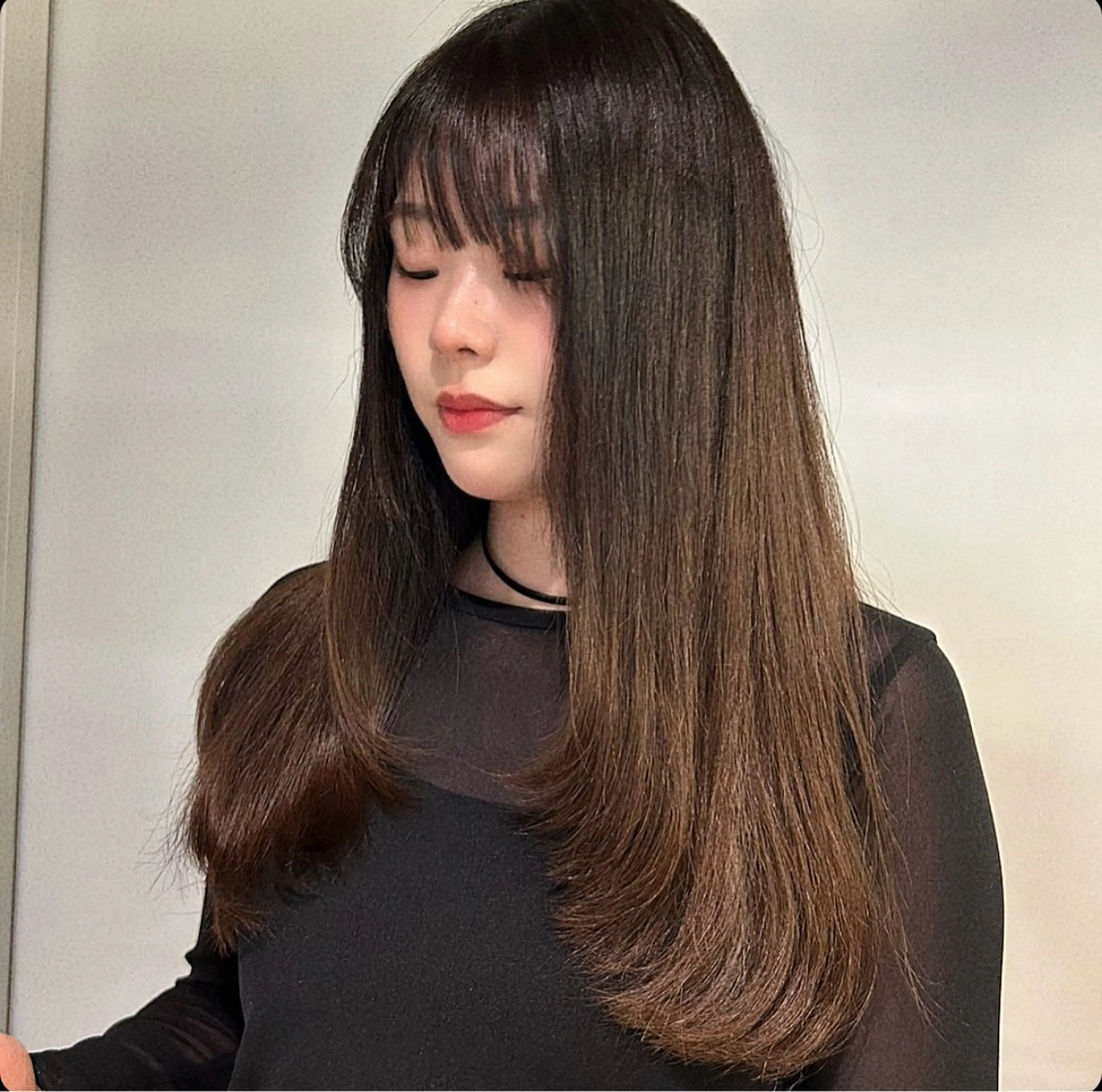 ロング レイヤーカット ICY表参道所属・ERIKA YAMAMOTOのヘアスタイル