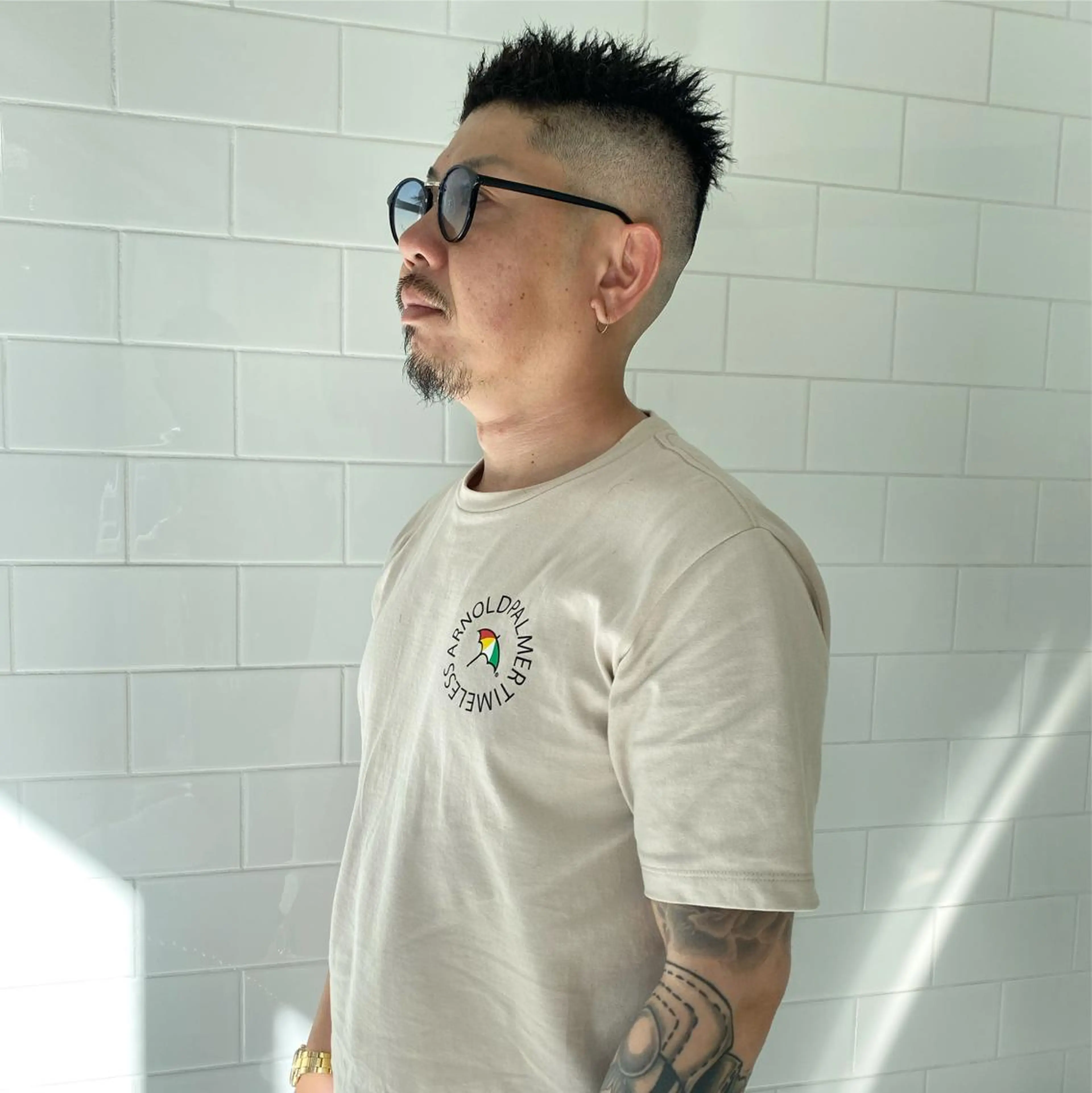 ショート カラー パーマ ヘアアレンジ メンズ キッズ ネイル マツエク・マツパ 中元 淳のヘアスタイル