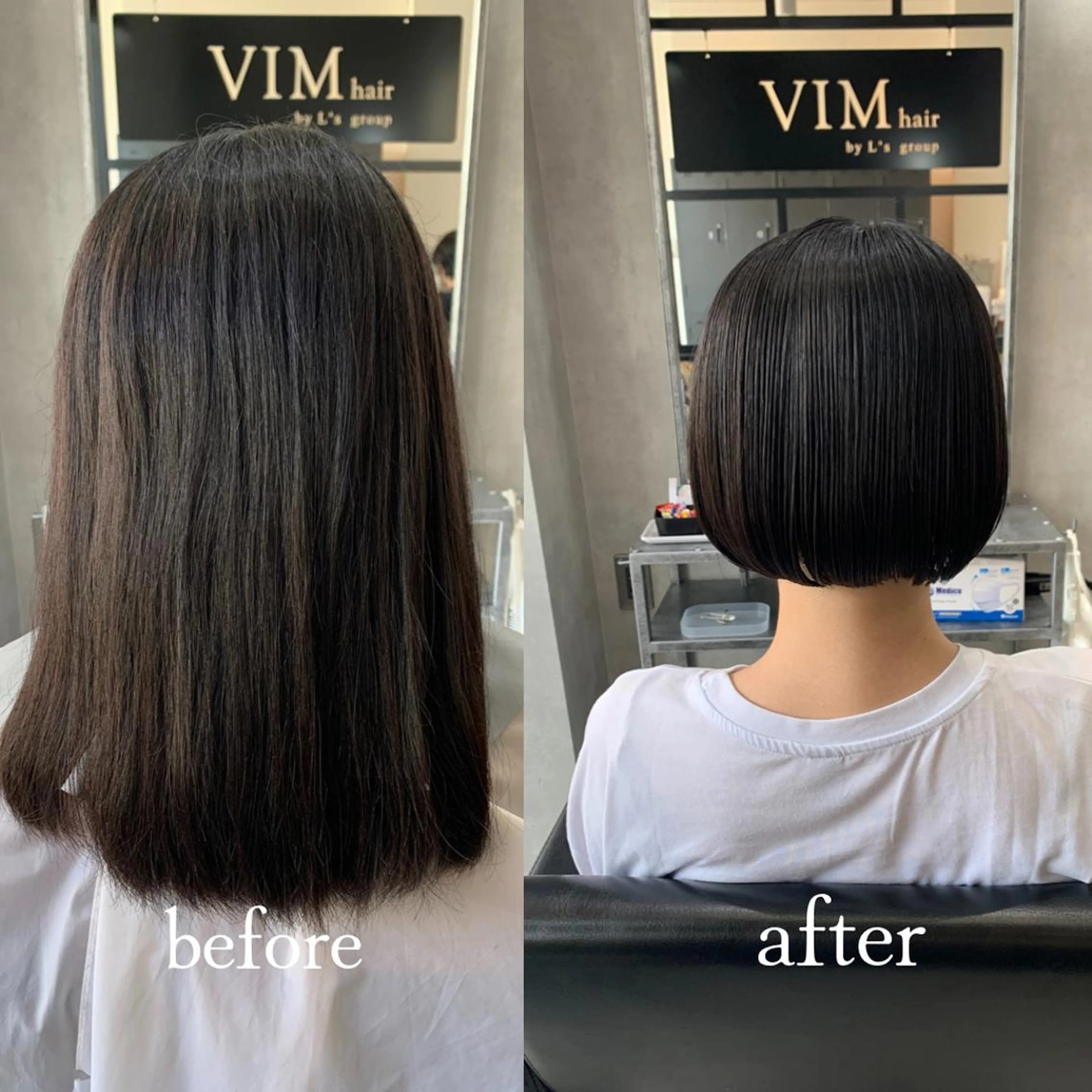ショート パーマ ショートヘア 縮毛矯正 VIM hairおもろまち店のヘアスタイル