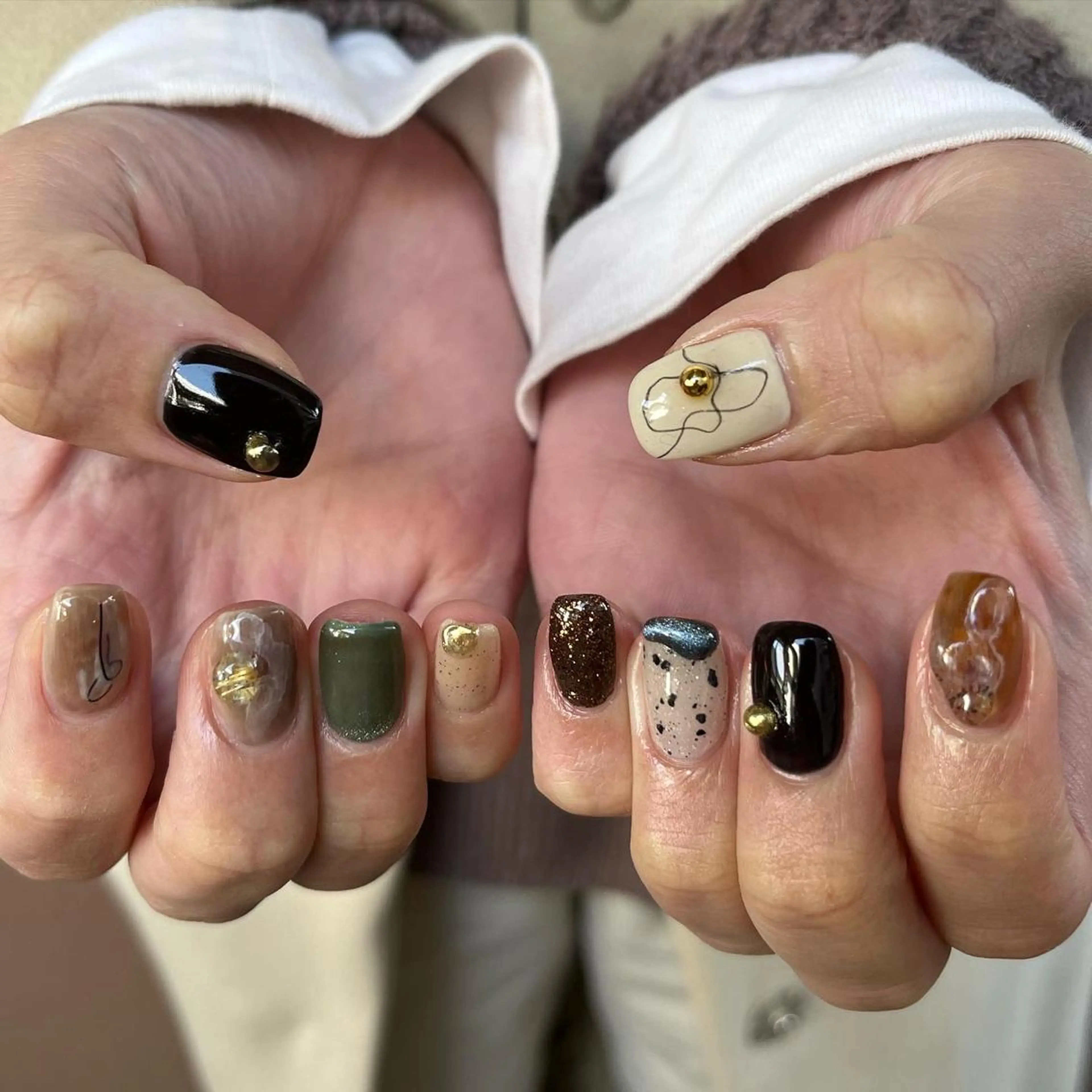 ネイル ハンドネイル nail salon O (en)所属・vegh. nail／阿波座のネイルデザイン