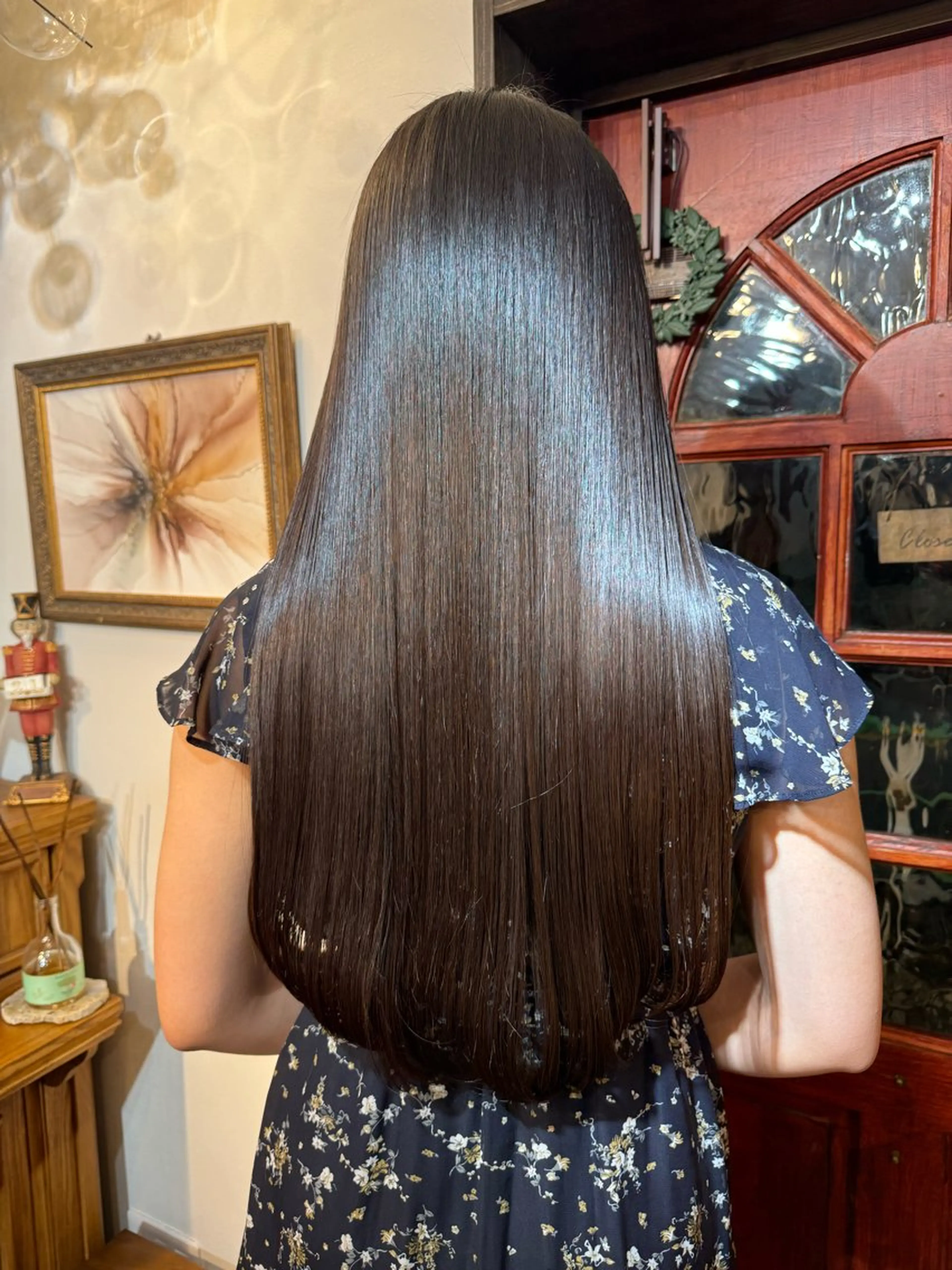 ロング カット 縮毛矯正 トリートメント 伏田 遼馬のヘアスタイル