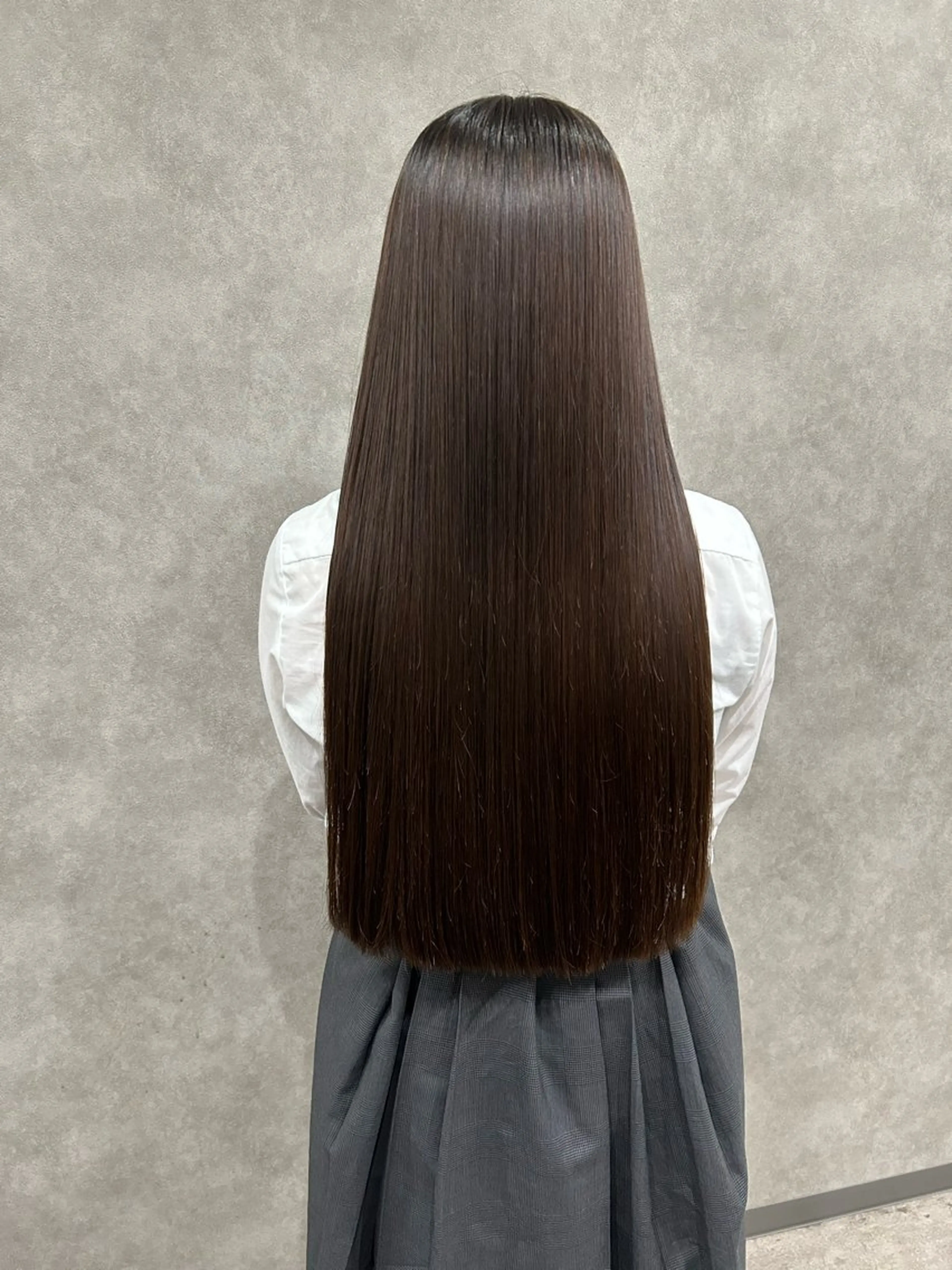 ロング 縮毛矯正 カット 縮毛矯正 ゆきな 育休中のヘアスタイル