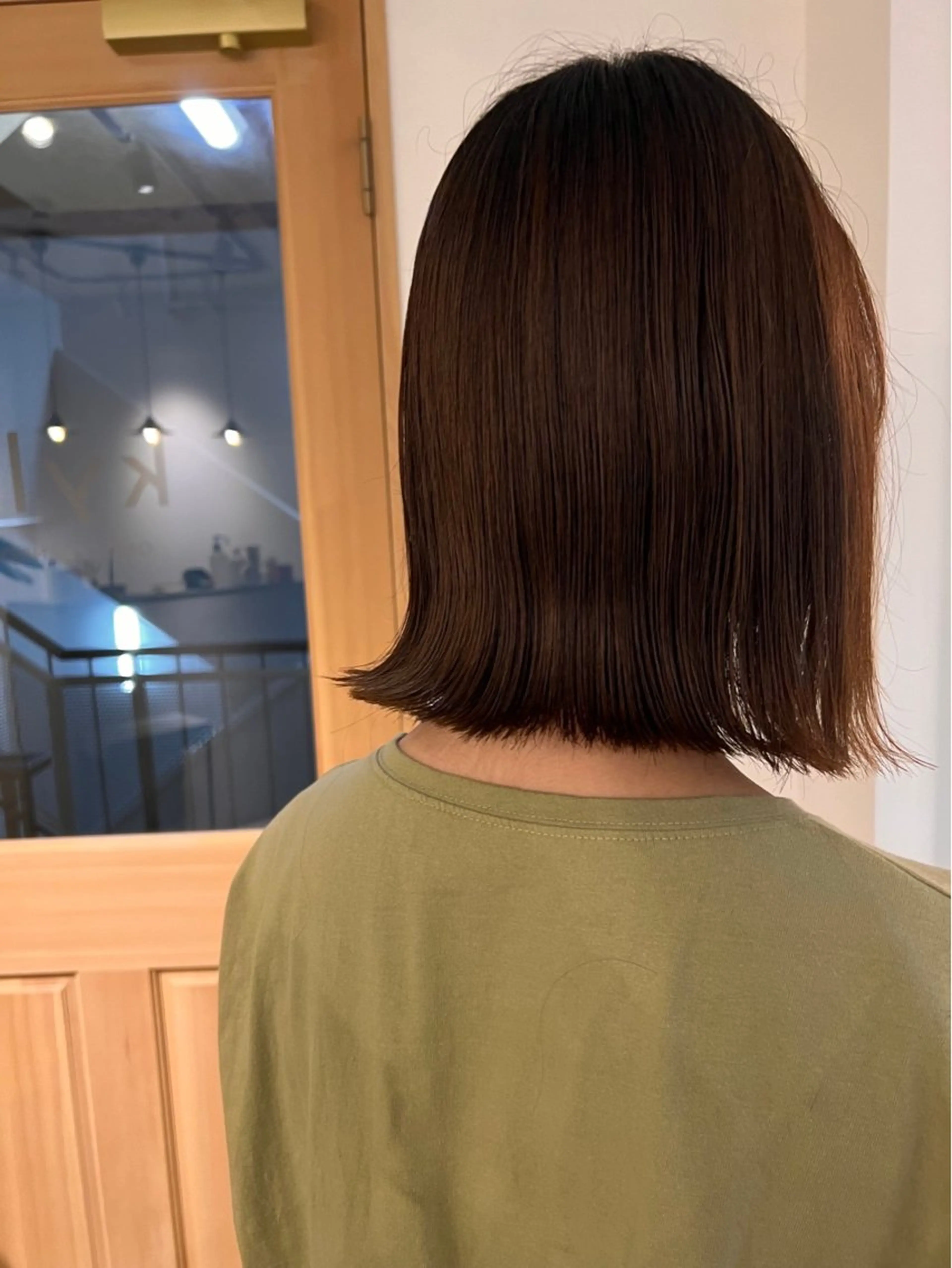 ミディアム カラー レイヤー/ボブ /カット泉谷七登のヘアスタイル