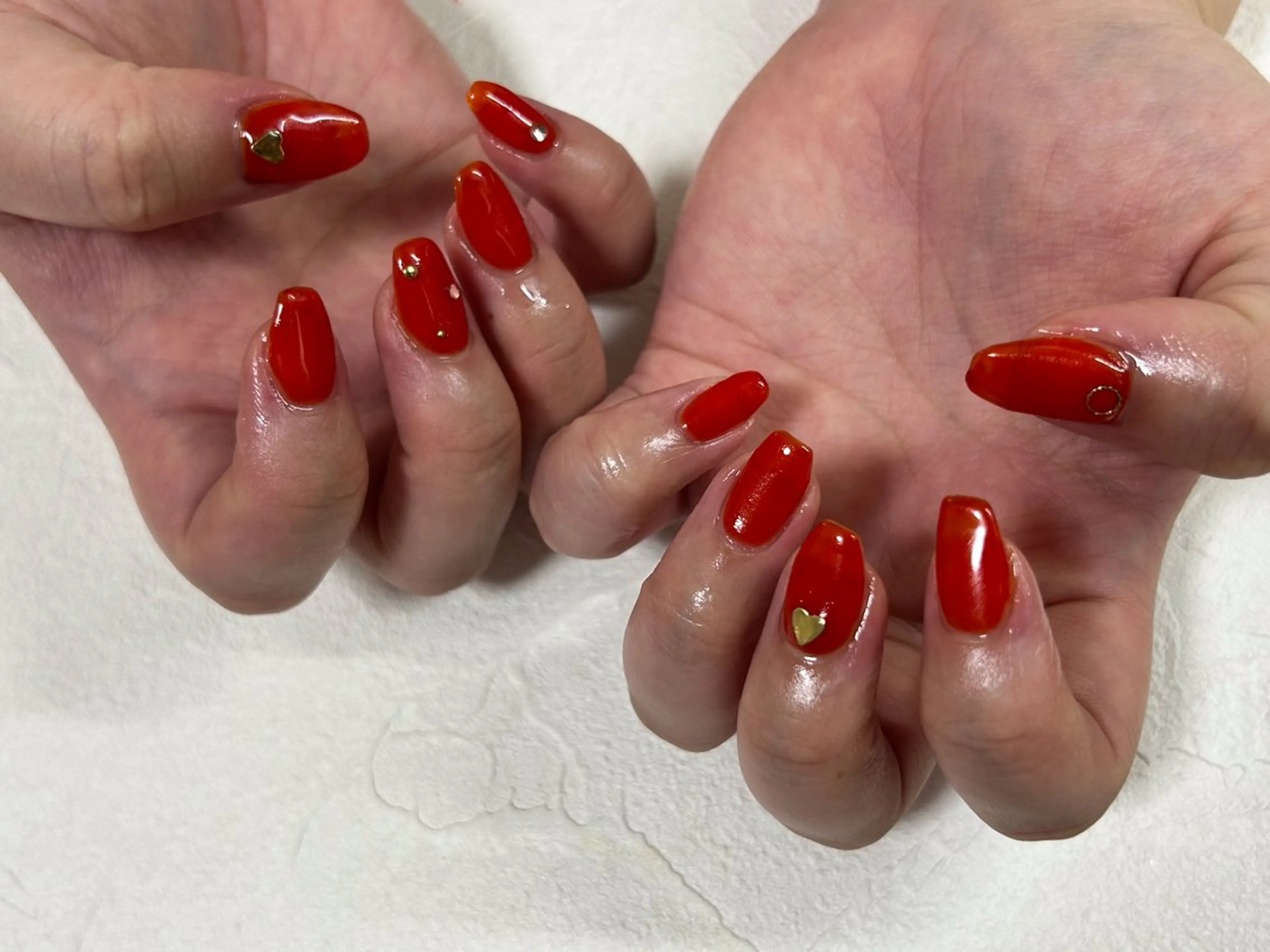 ネイル オーロラネイル フットネイル フレンチネイル ジェルネイル 韓国ネイル ハンドネイル Mogu nail 二子玉川のネイルデザイン