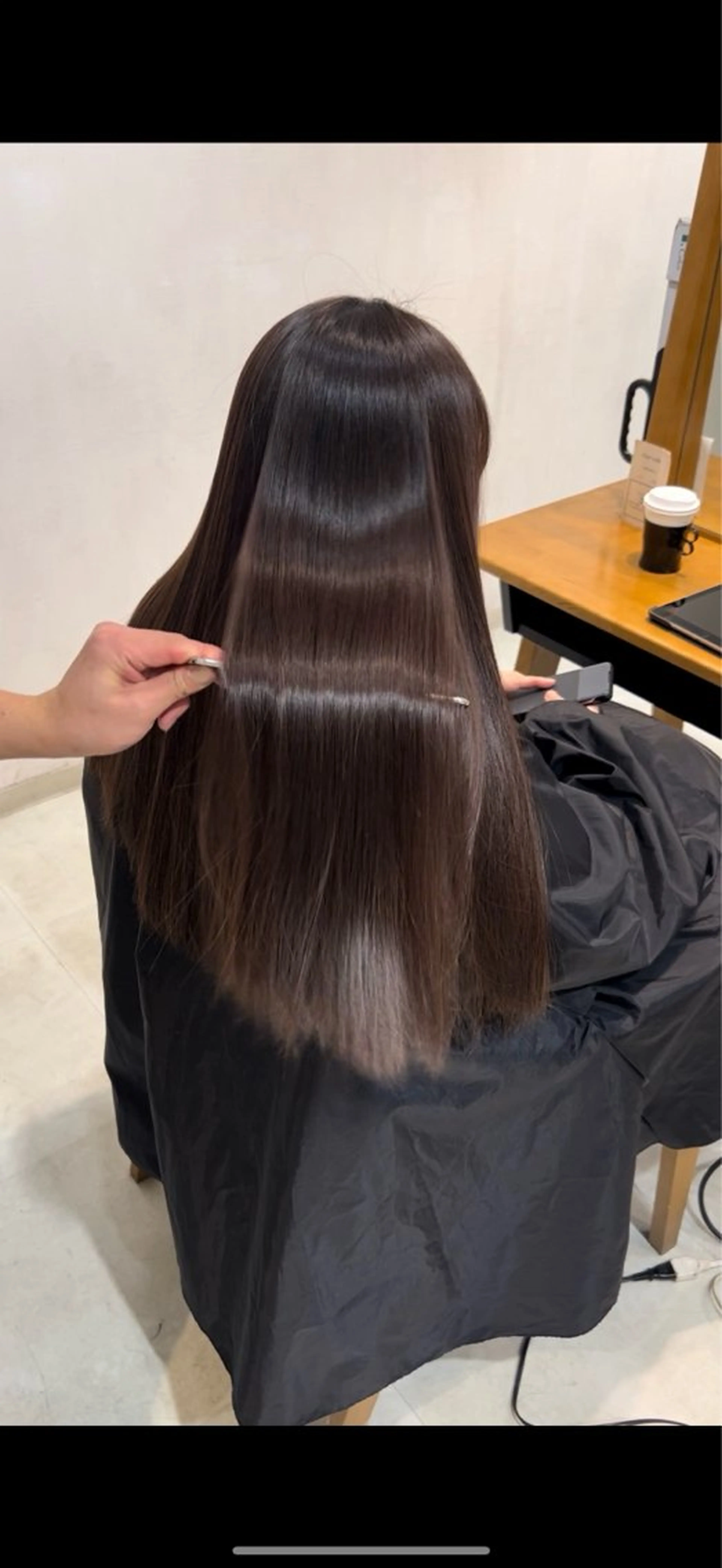 ロング i.blue所属・縮毛矯正特化/ 髪質改善/だいすけのヘアスタイル