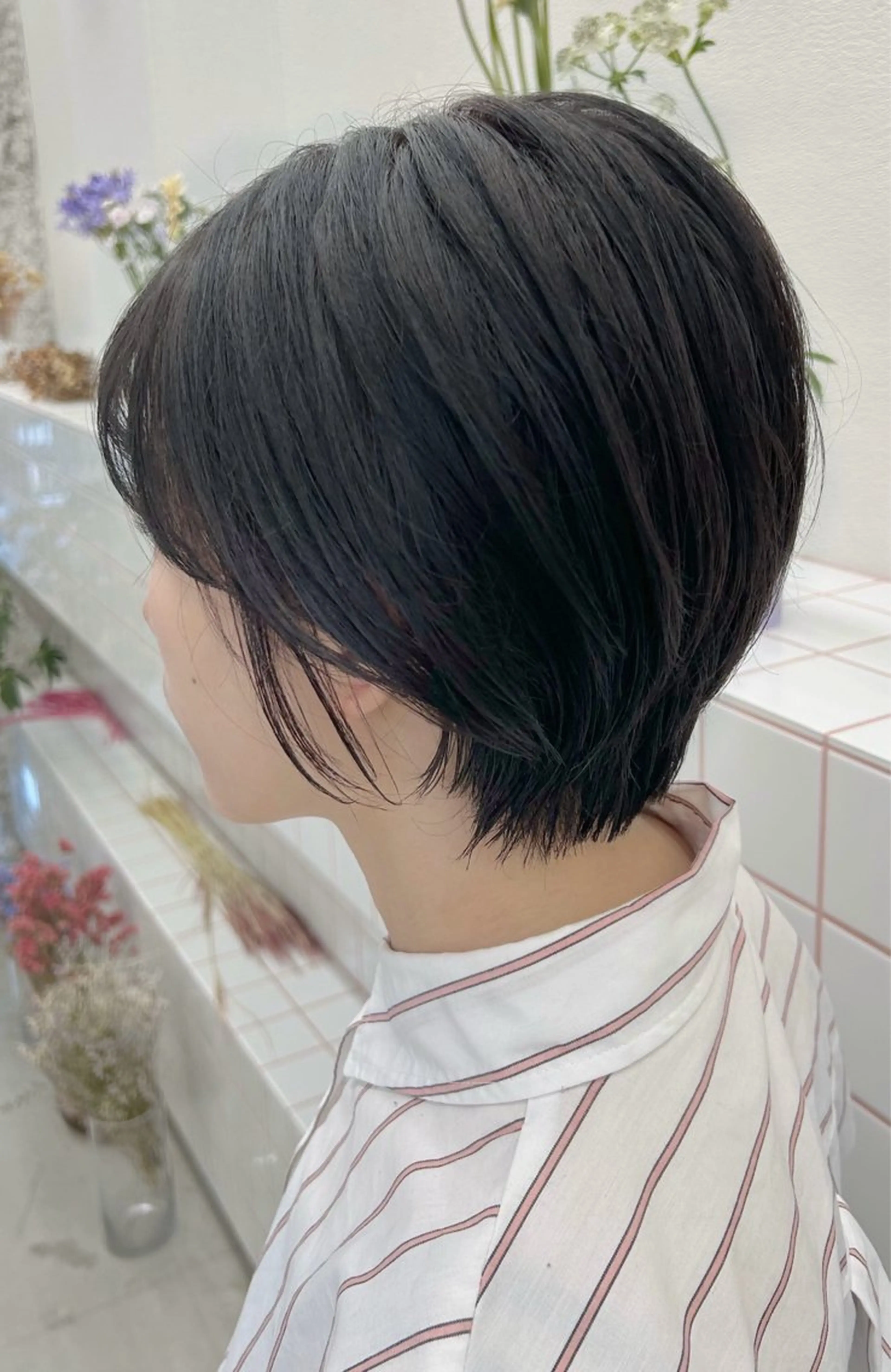 ショート ショートヘア カット 名古屋/伏見/花屋 併設/不破新のヘアスタイル