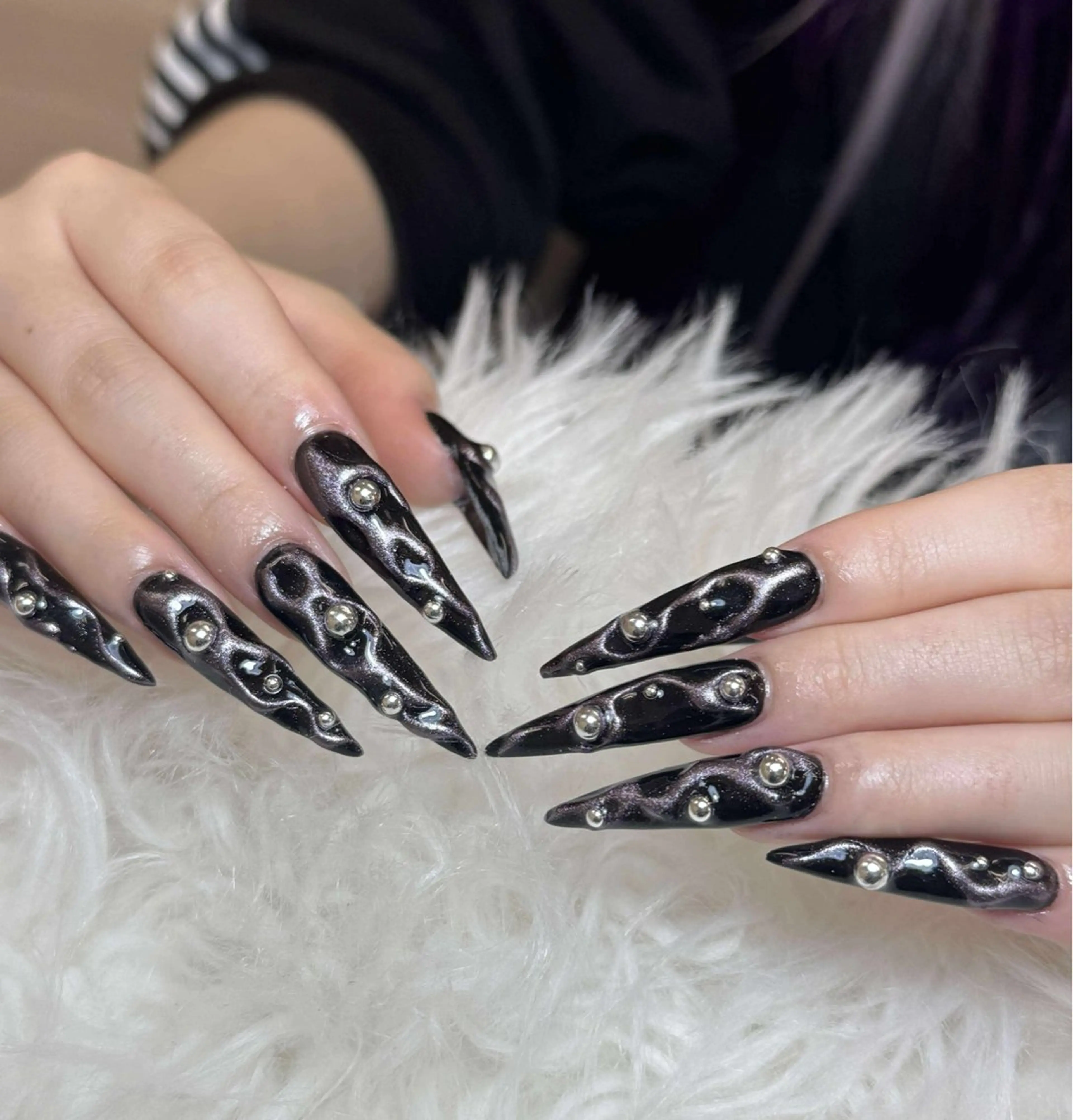 ネイル ハンドネイル ANH NAIL ゴテゴテ専門店💎のネイルデザイン