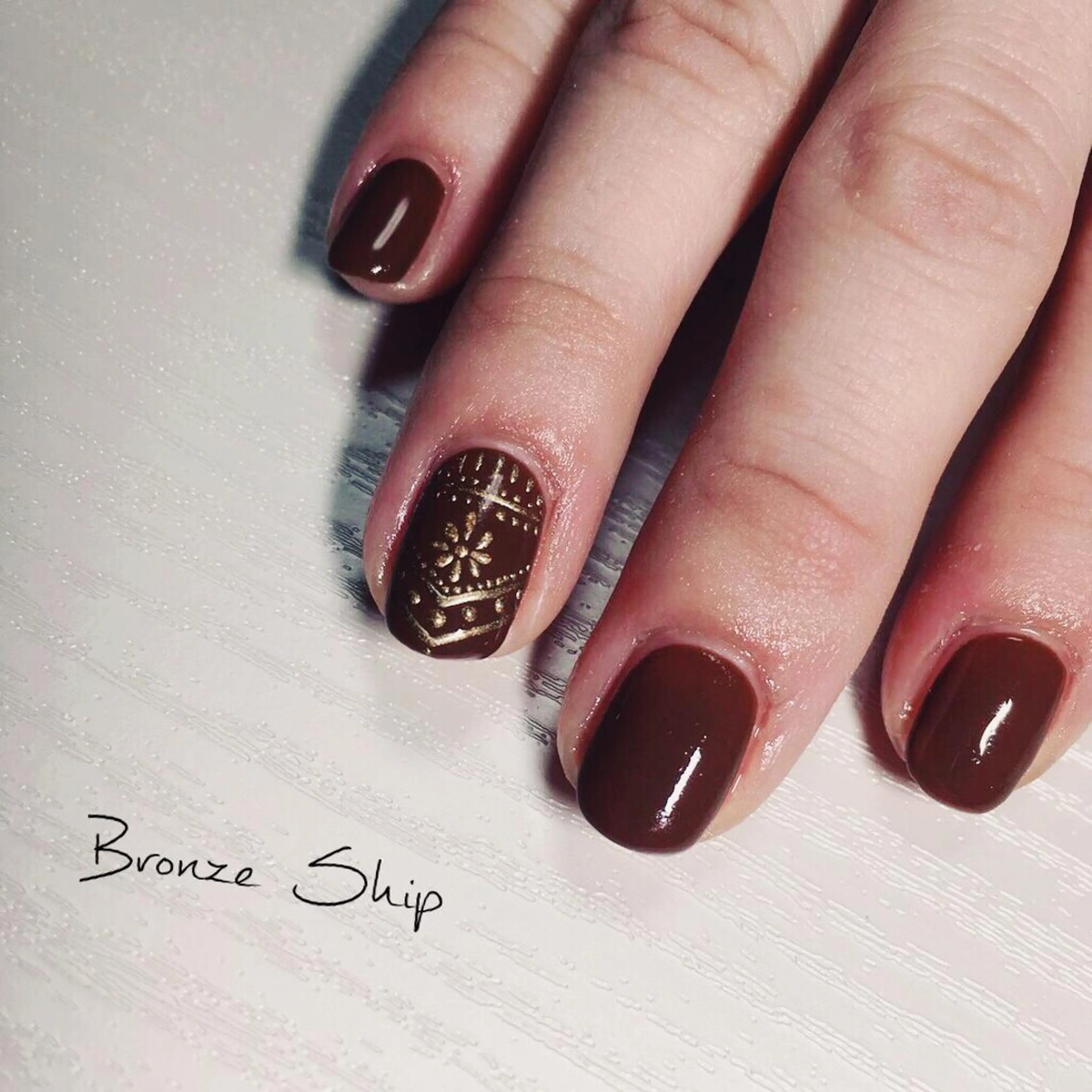 ネイル Bronze  Ship ＊relaxation saron＊所属・S a k iのその他イメージ