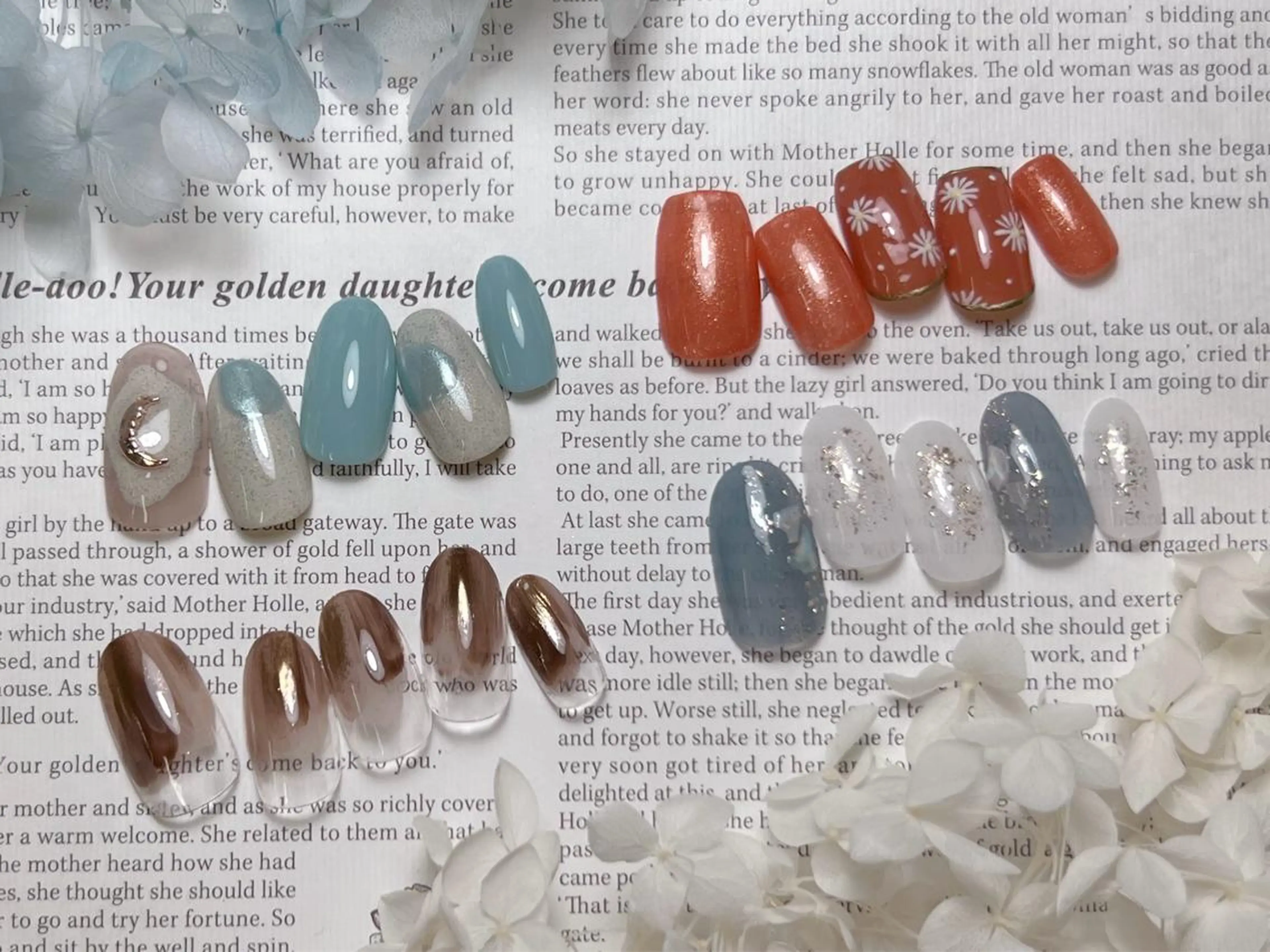 ネイル ハンドネイル ネイルPetit Ribbonのネイルデザイン