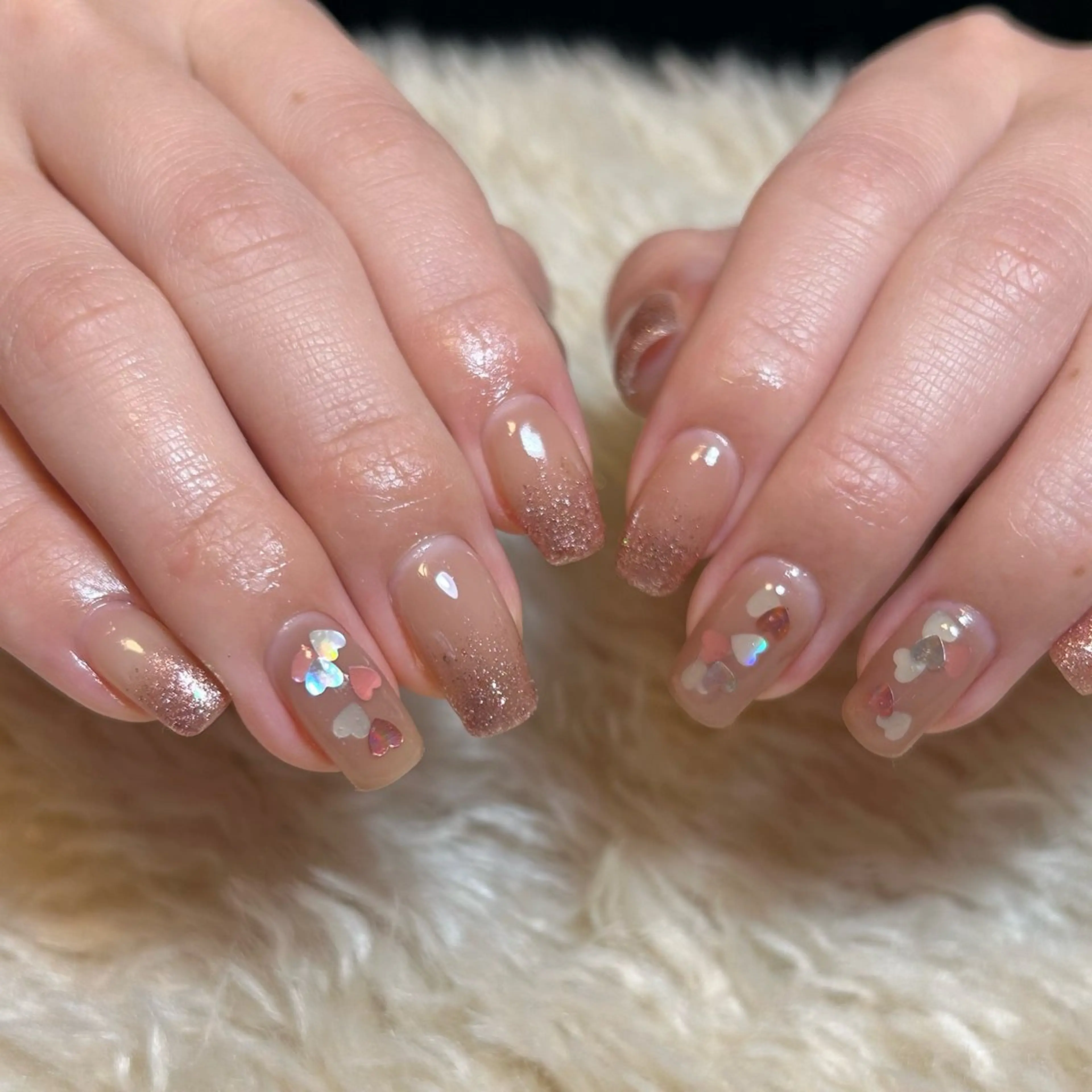 ネイル ハート ハンドネイル nailsalon kiii'sのネイルデザイン