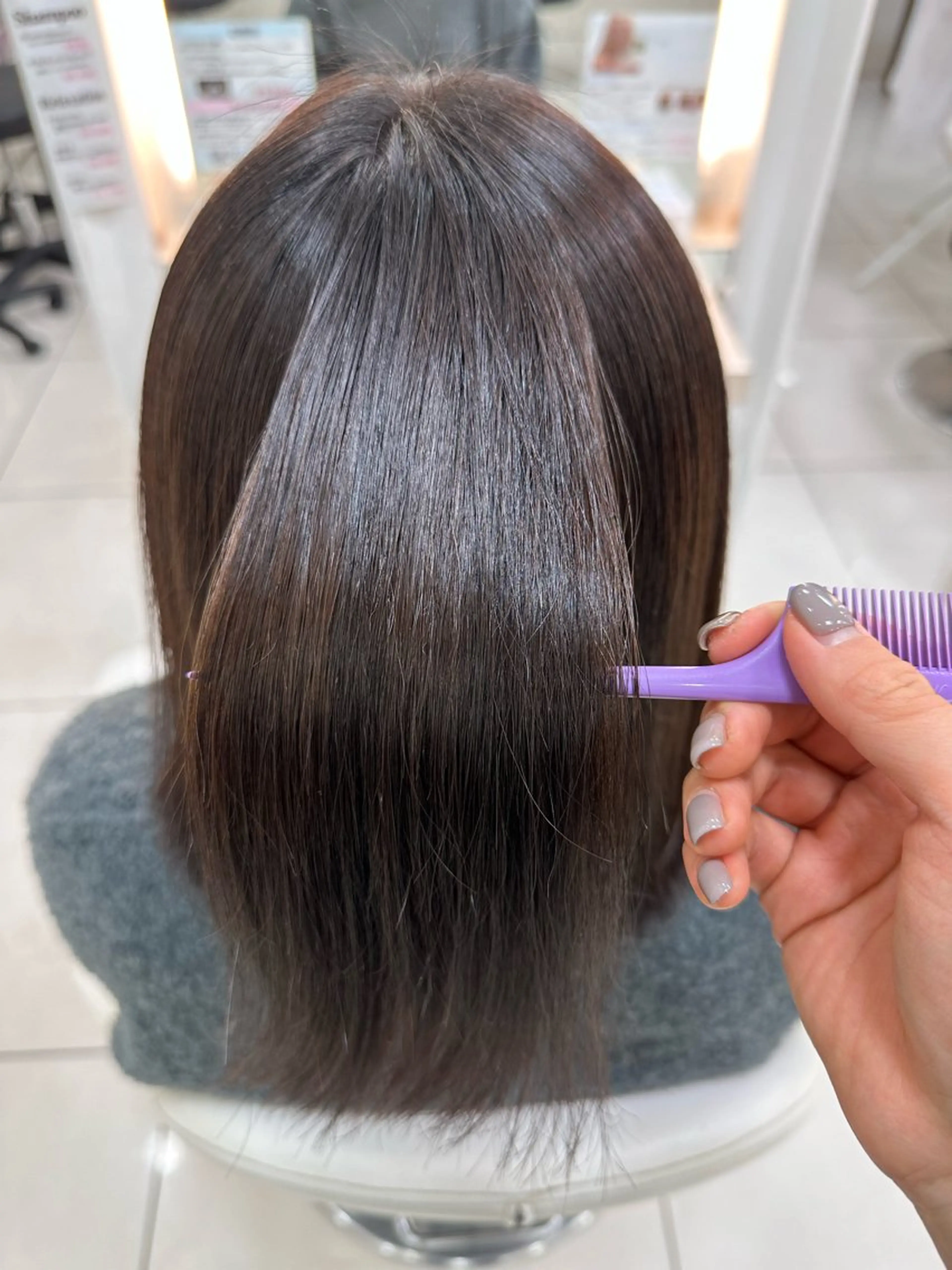 パーマ 伊佐 愛のヘアスタイル