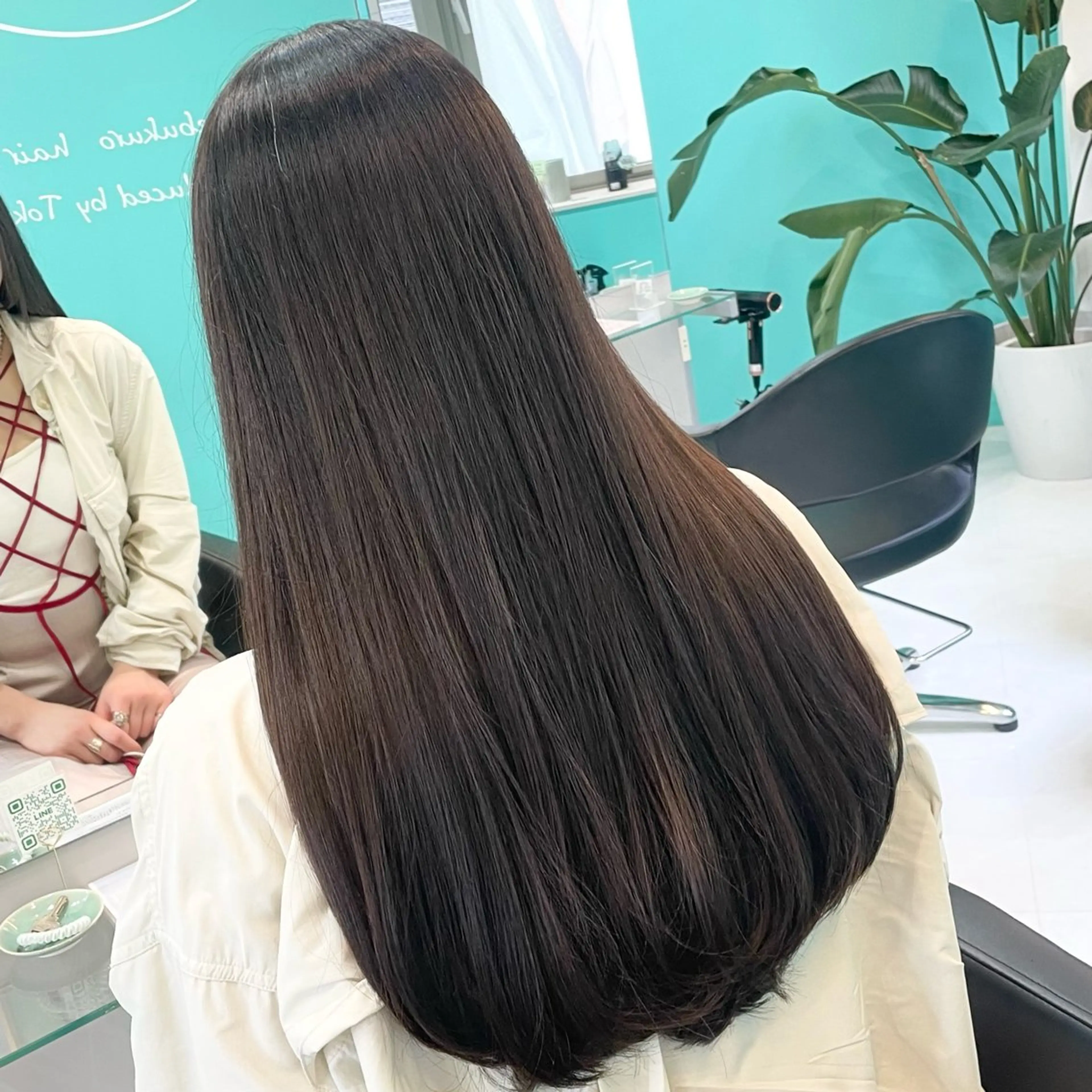 ロング カット ヘアカラー トリートメント 艶/透明感 🫧カラーのヘアスタイル