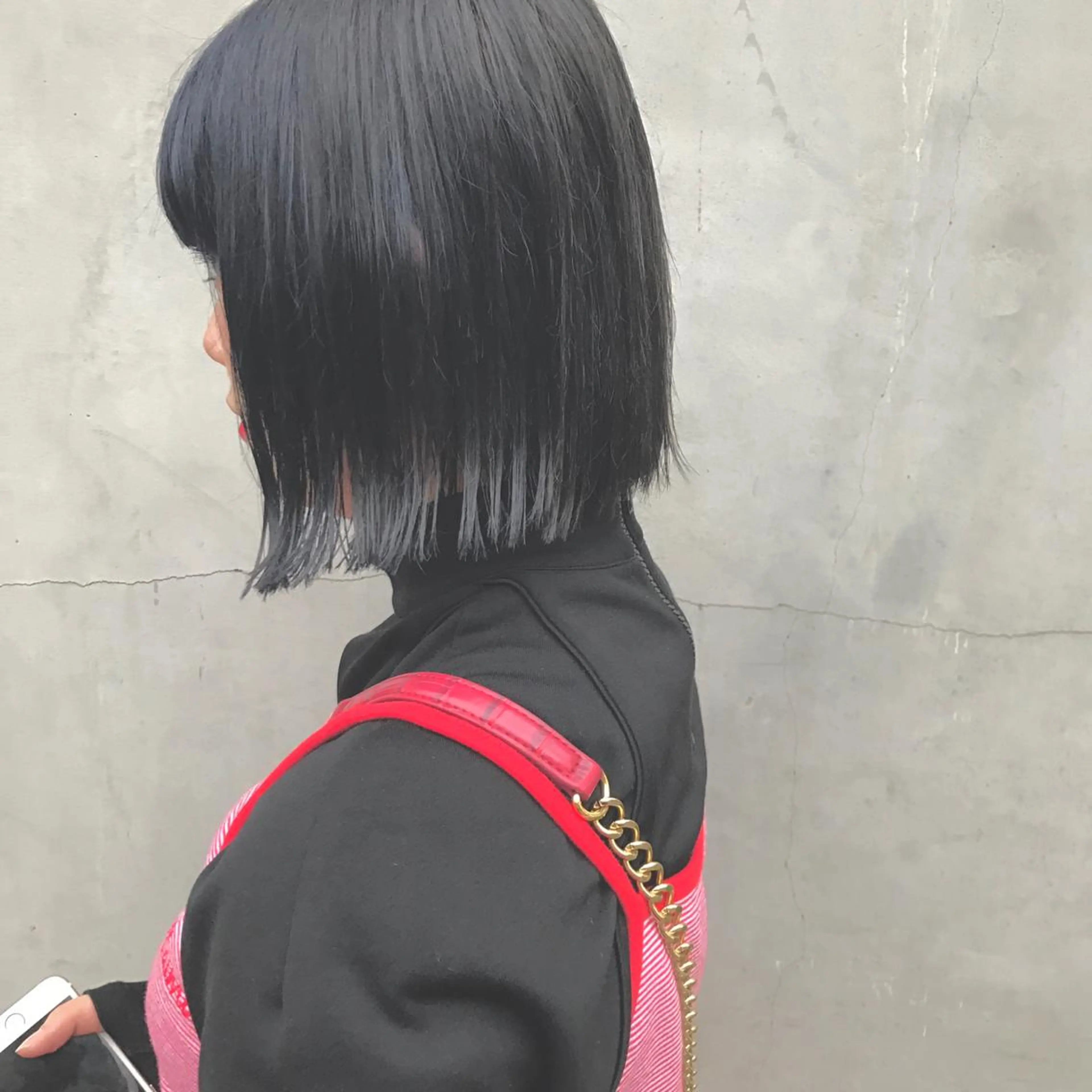 ミディアム ヤスドミ ケイスケのヘアスタイル