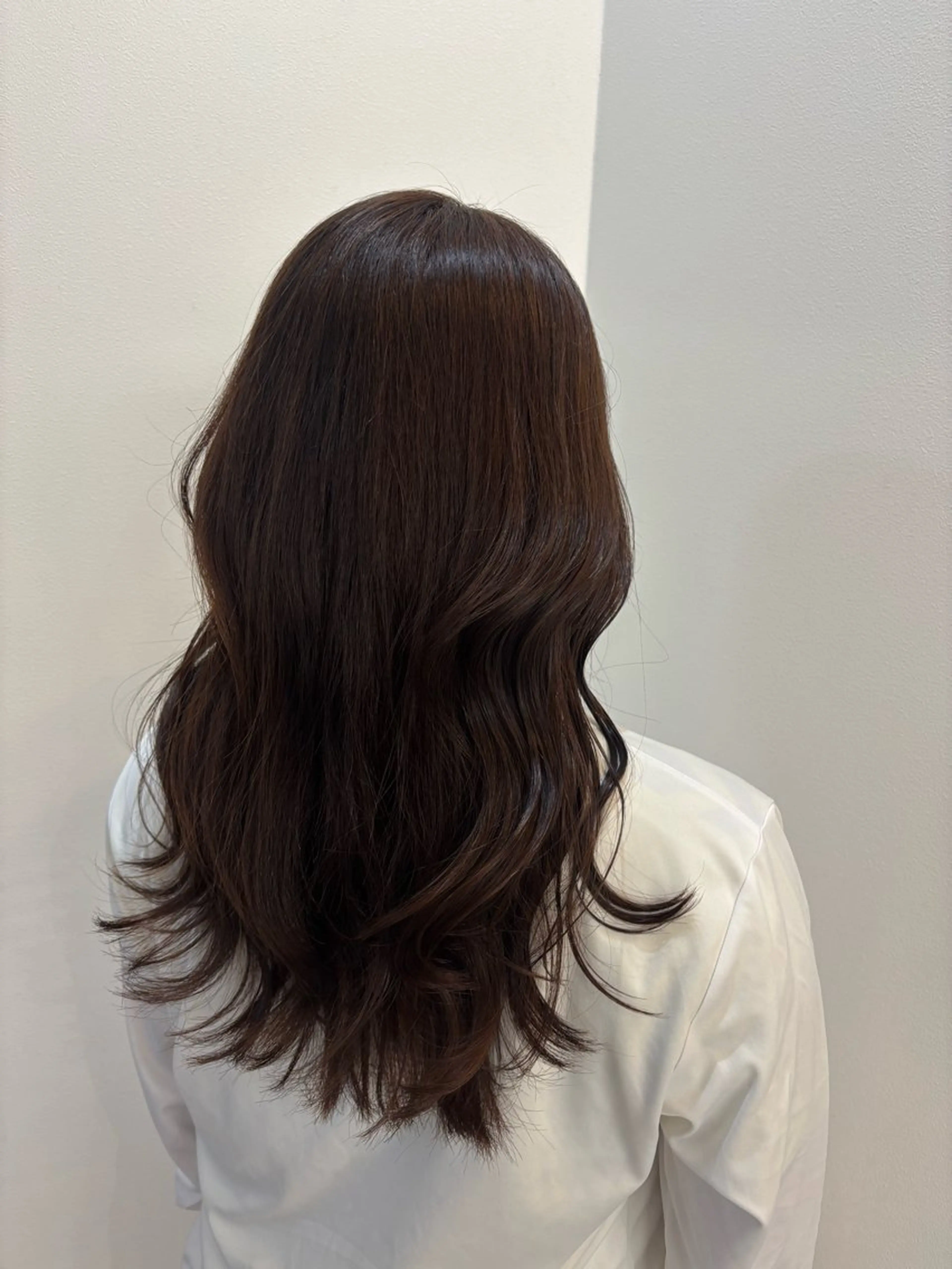 ロング ヘアカラー トリートメント unami透明感 からー🍀_そら🪽のヘアスタイル