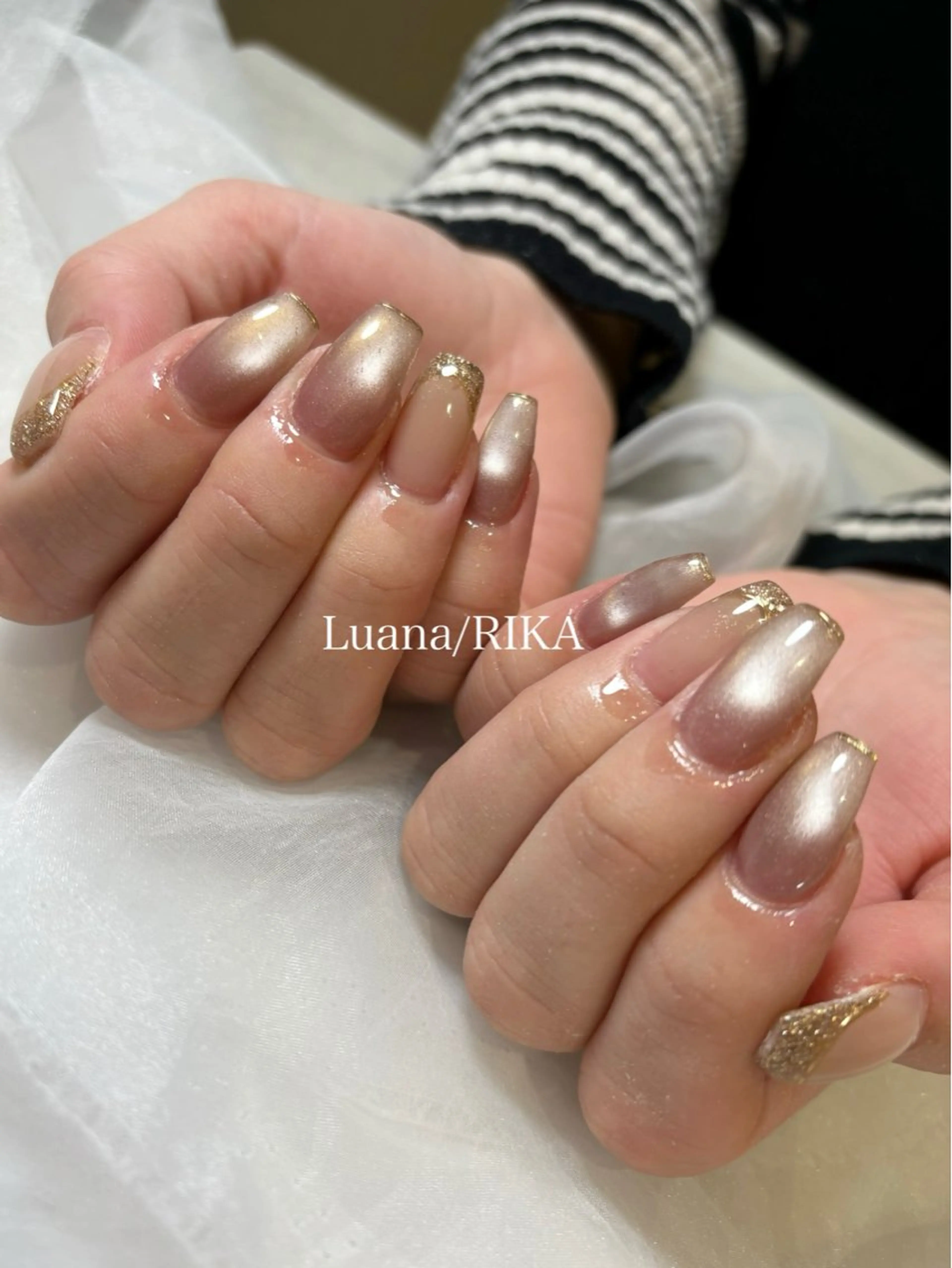 ネイル ハンドネイル Nail Salon Luana Rikaのネイルデザイン
