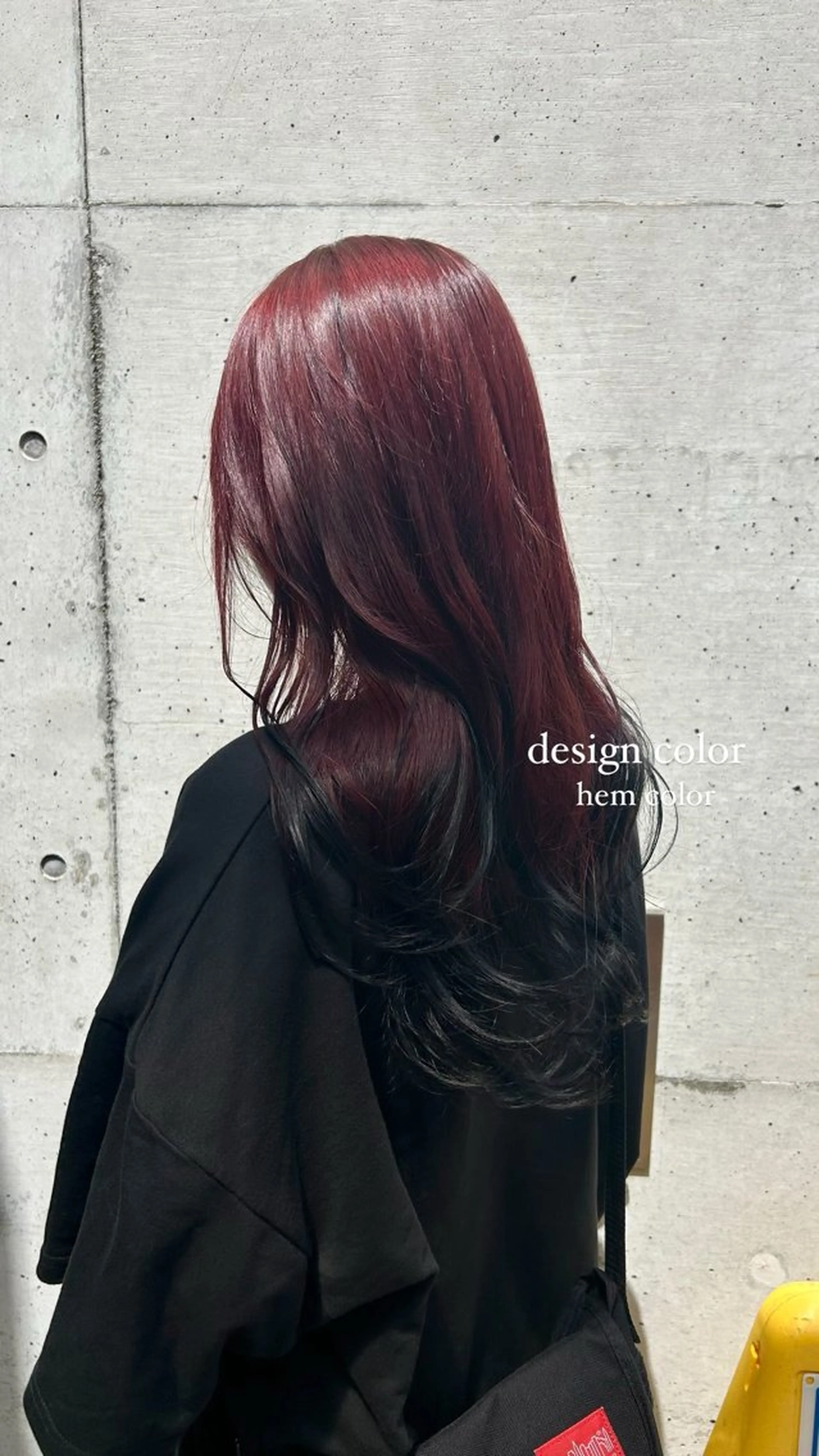 ロング カラー ミウラナツサ 🖤レイヤーカットのヘアスタイル